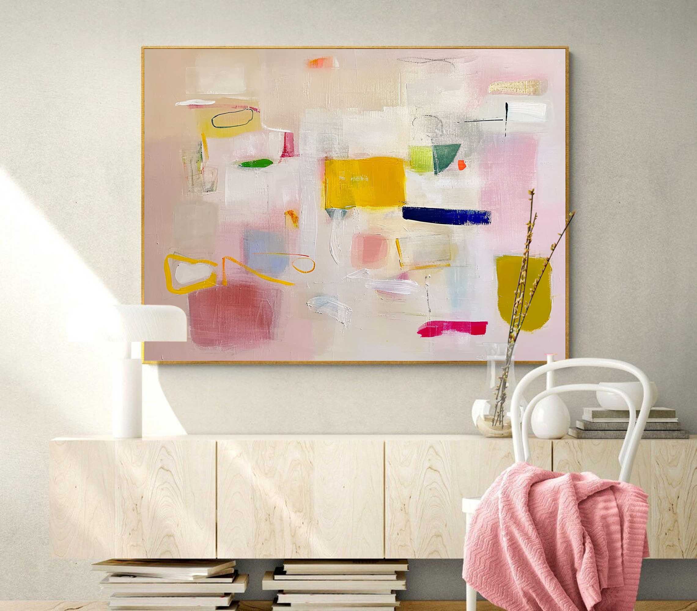 Abstract Canvas Art AB454 - Neutralighting