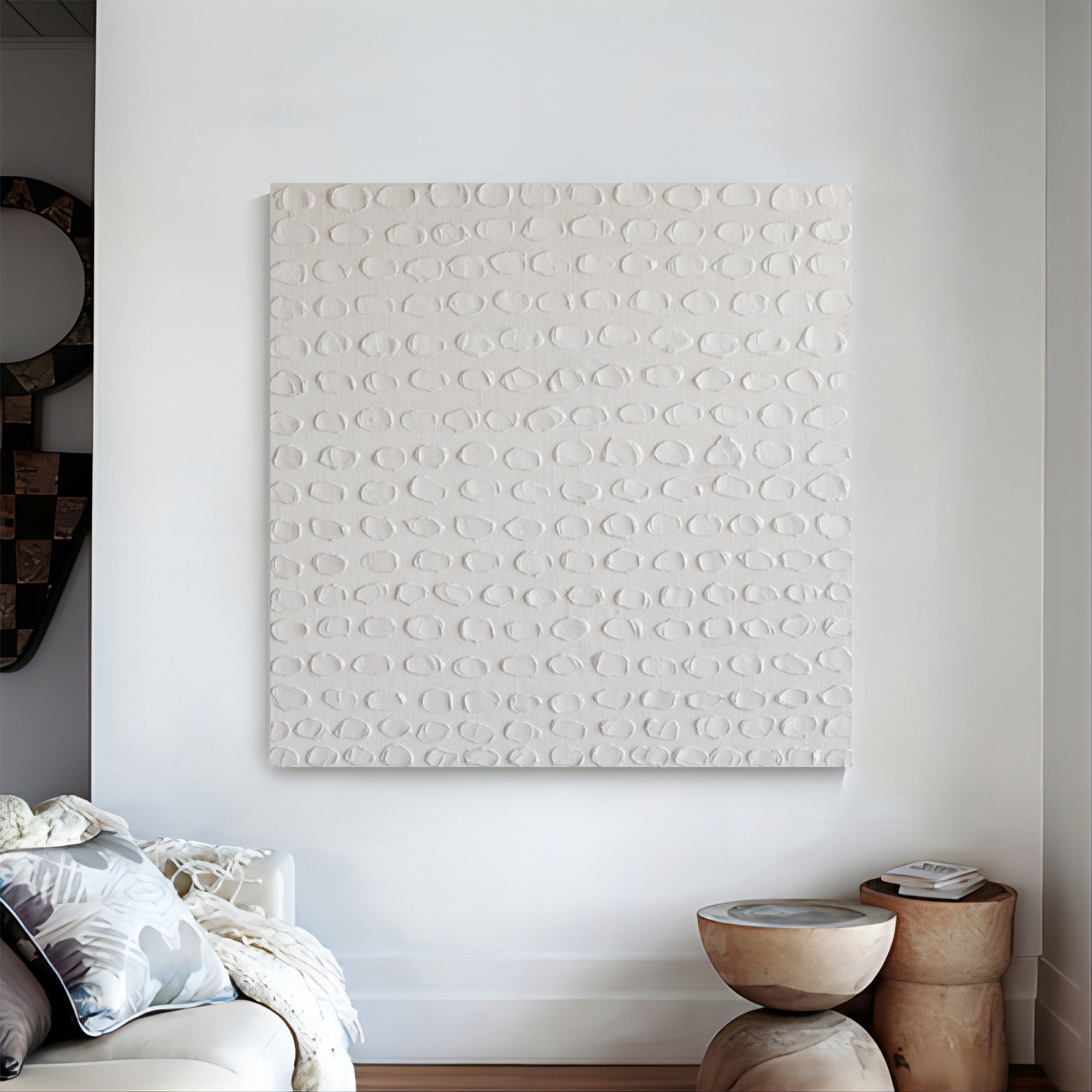 Plaster Art Texture Painting SG059 - Neutralighting