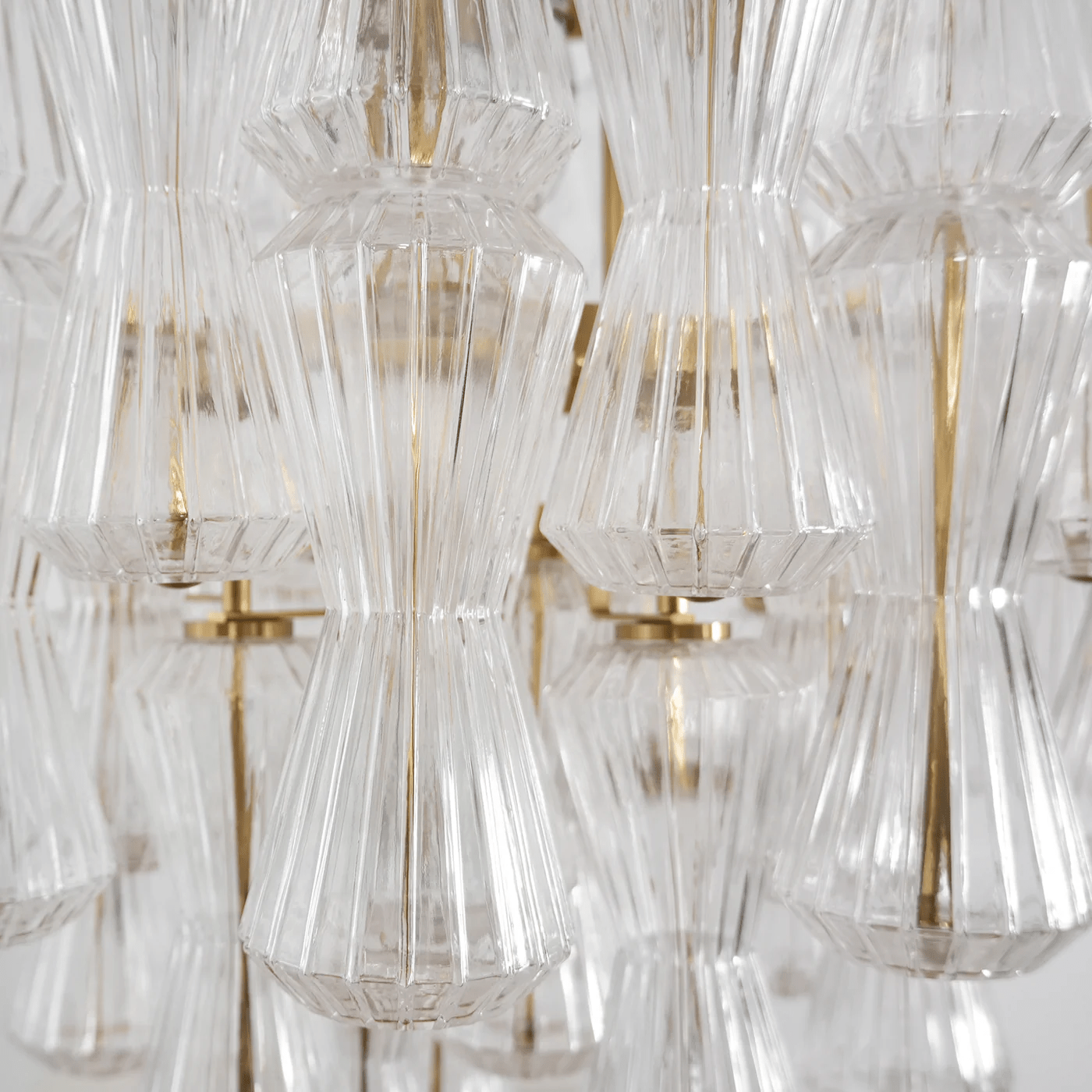 Aurora Chandelier Murano Glass Floral Cascade
