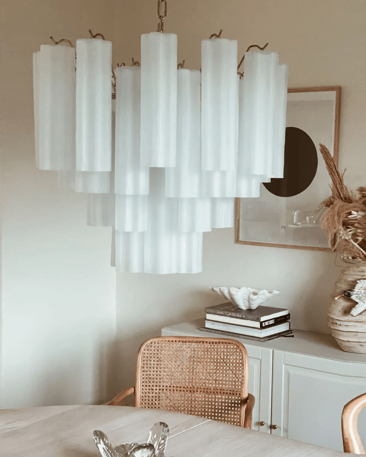 Aurora Chandelier Murano Glass Tiered