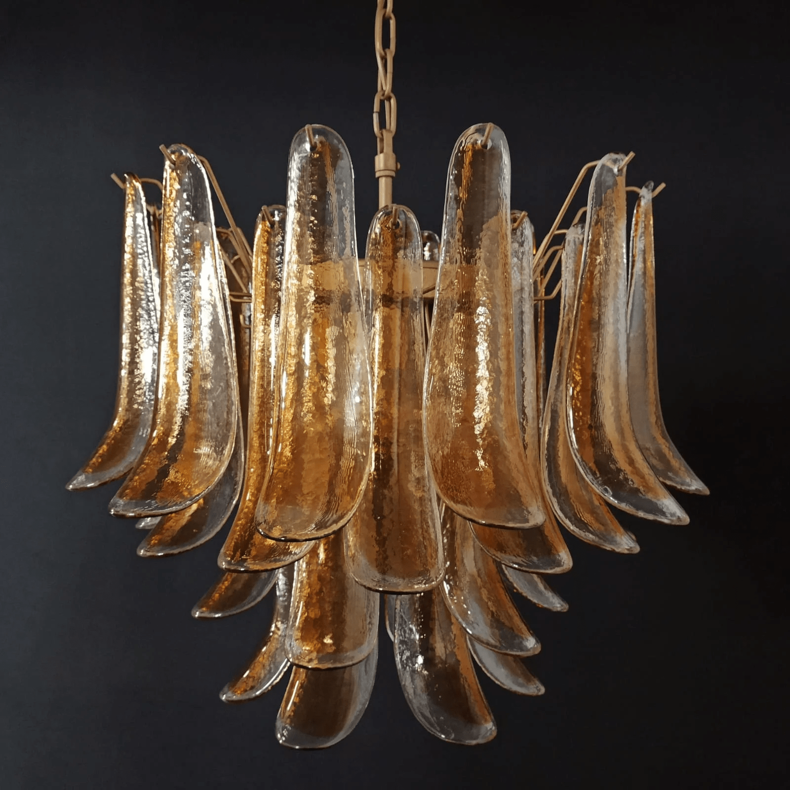 Aurora Chandelier Murano Glass Tiered Italian