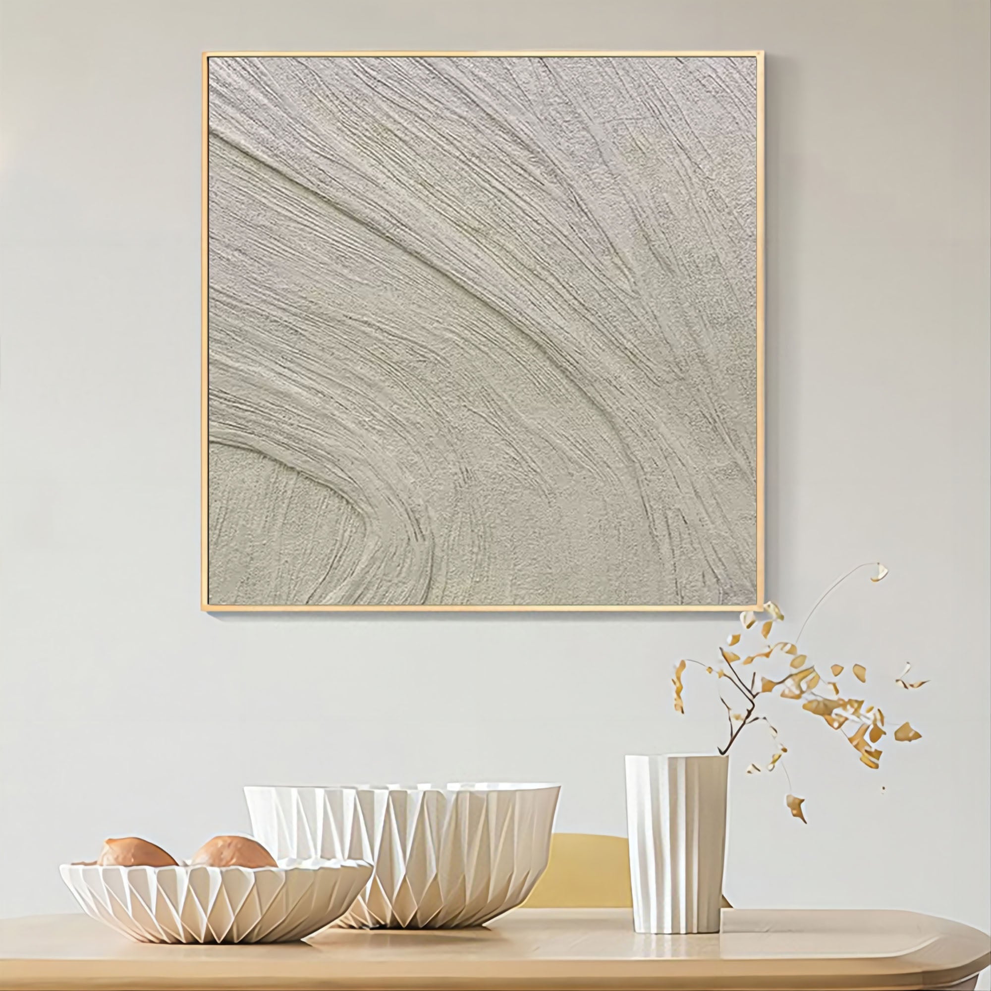 Plaster Art Texture Painting SG035 - Neutralighting