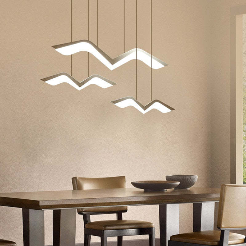 Arisha Seagull Modern Pendant Light, 3 Style - Neutralighting