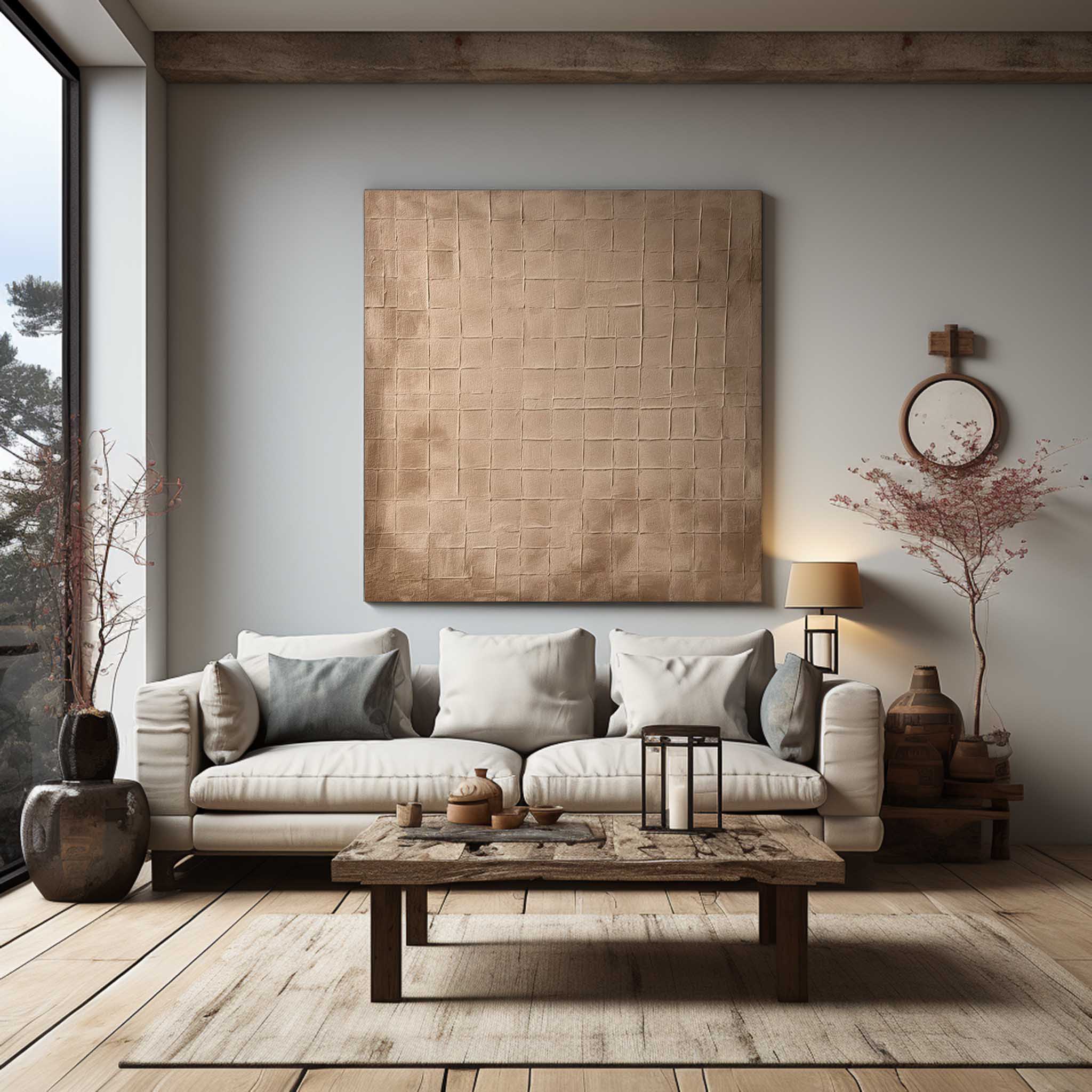 Wabi-Sabi Wall Art TX271 - Neutralighting