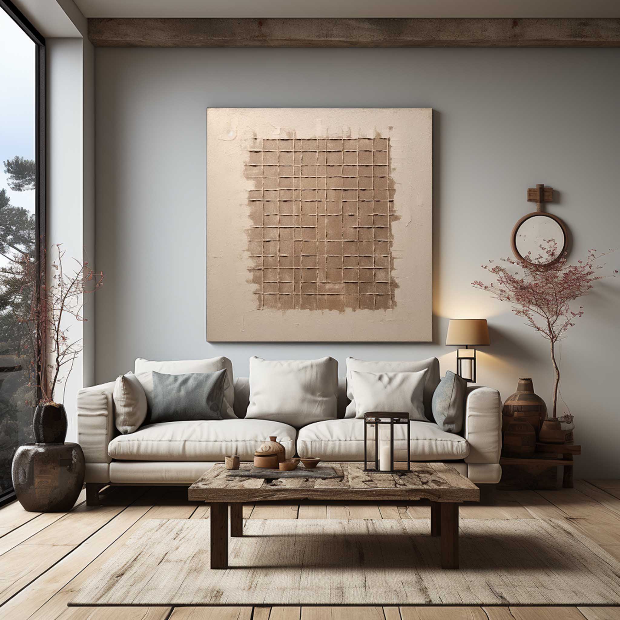 Wabi-Sabi Wall Art TX242 - Neutralighting