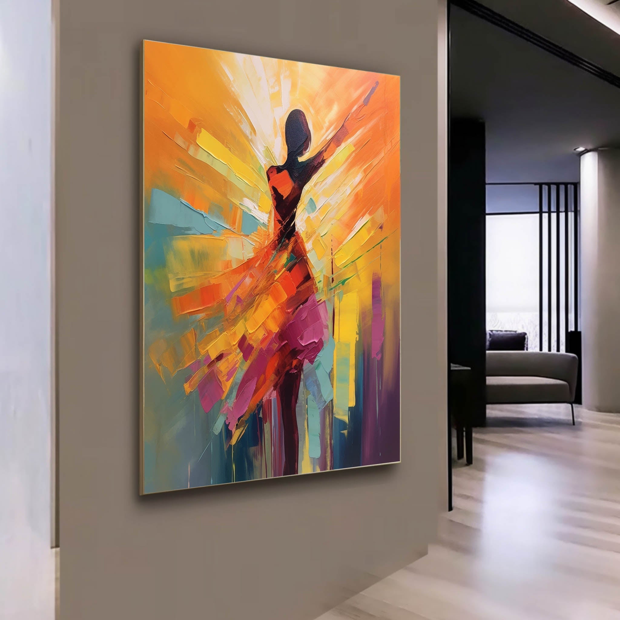 Palette Canvas Art PAC010 - Neutralighting