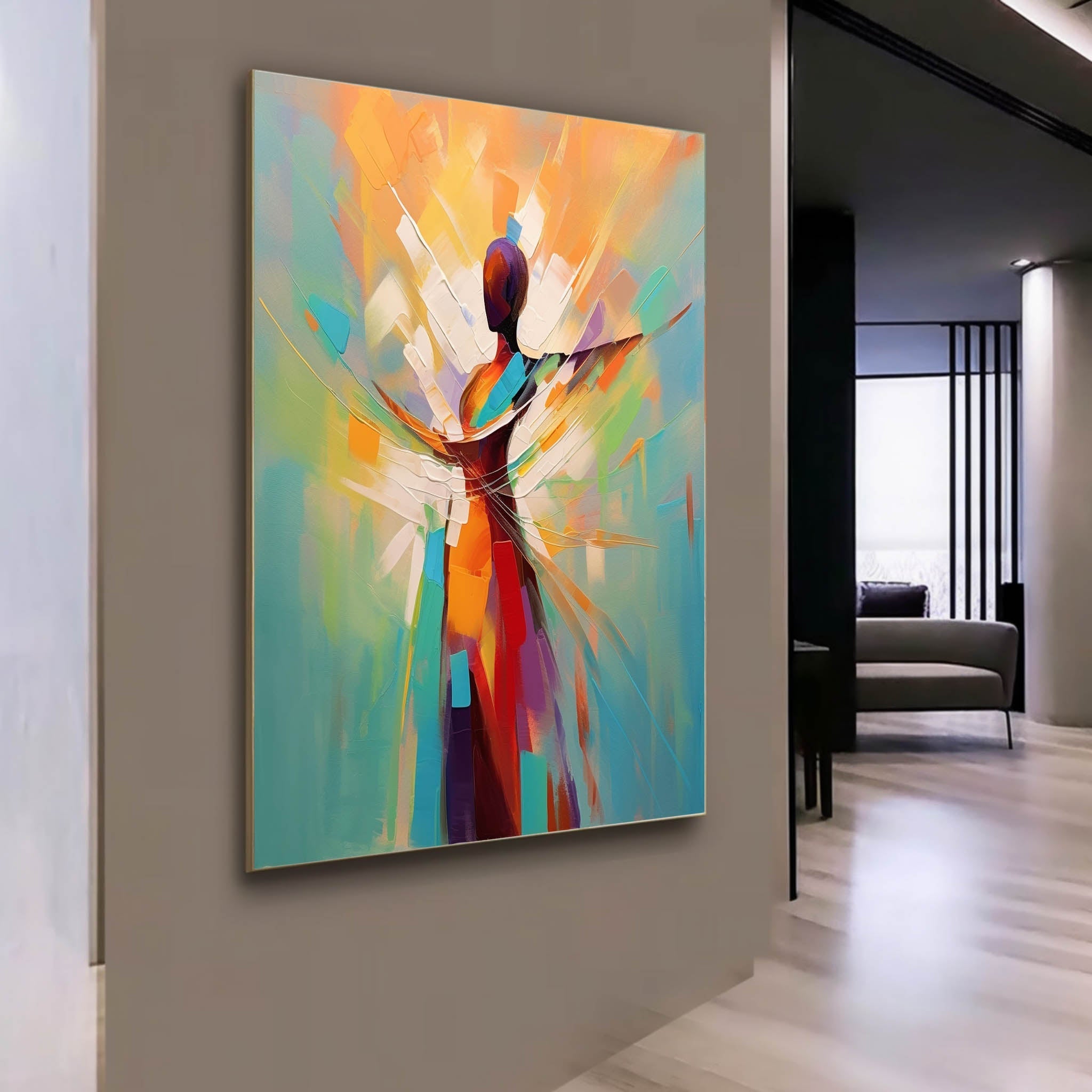 Palette Canvas Art PAC009 - Neutralighting
