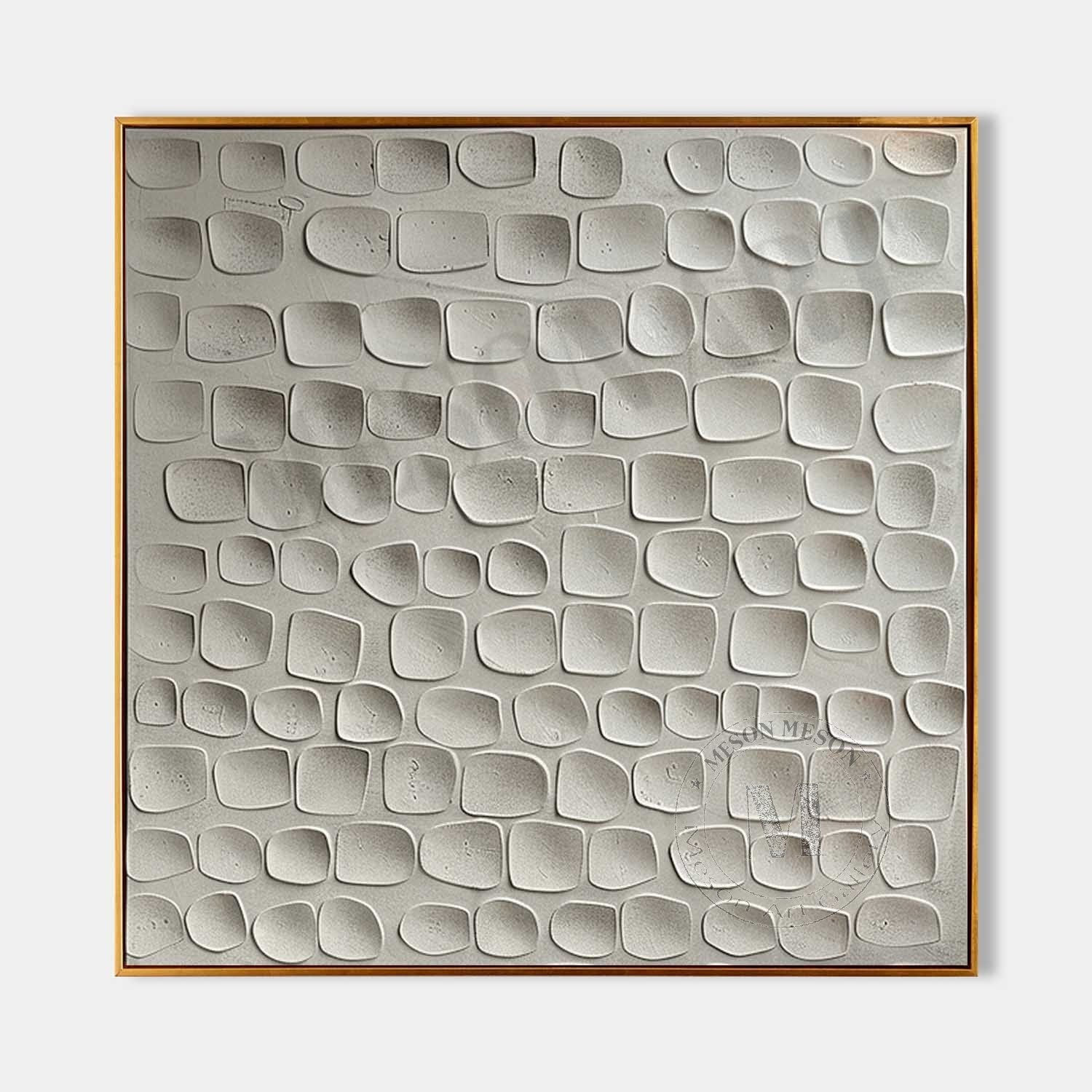 Wall Art Minimalist 3D Textured Neutral