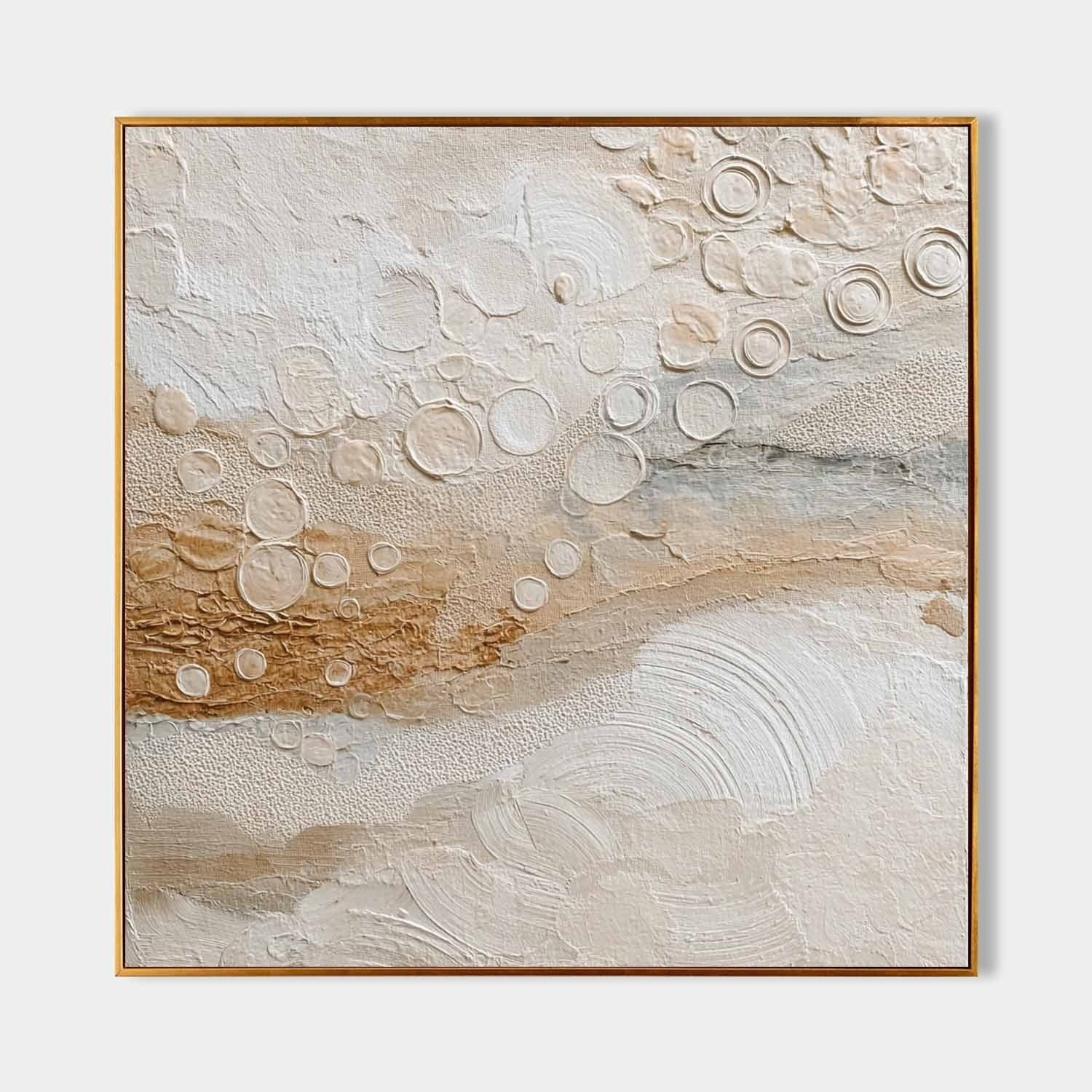 Wall Art Bubbly Texture Oil Painting
