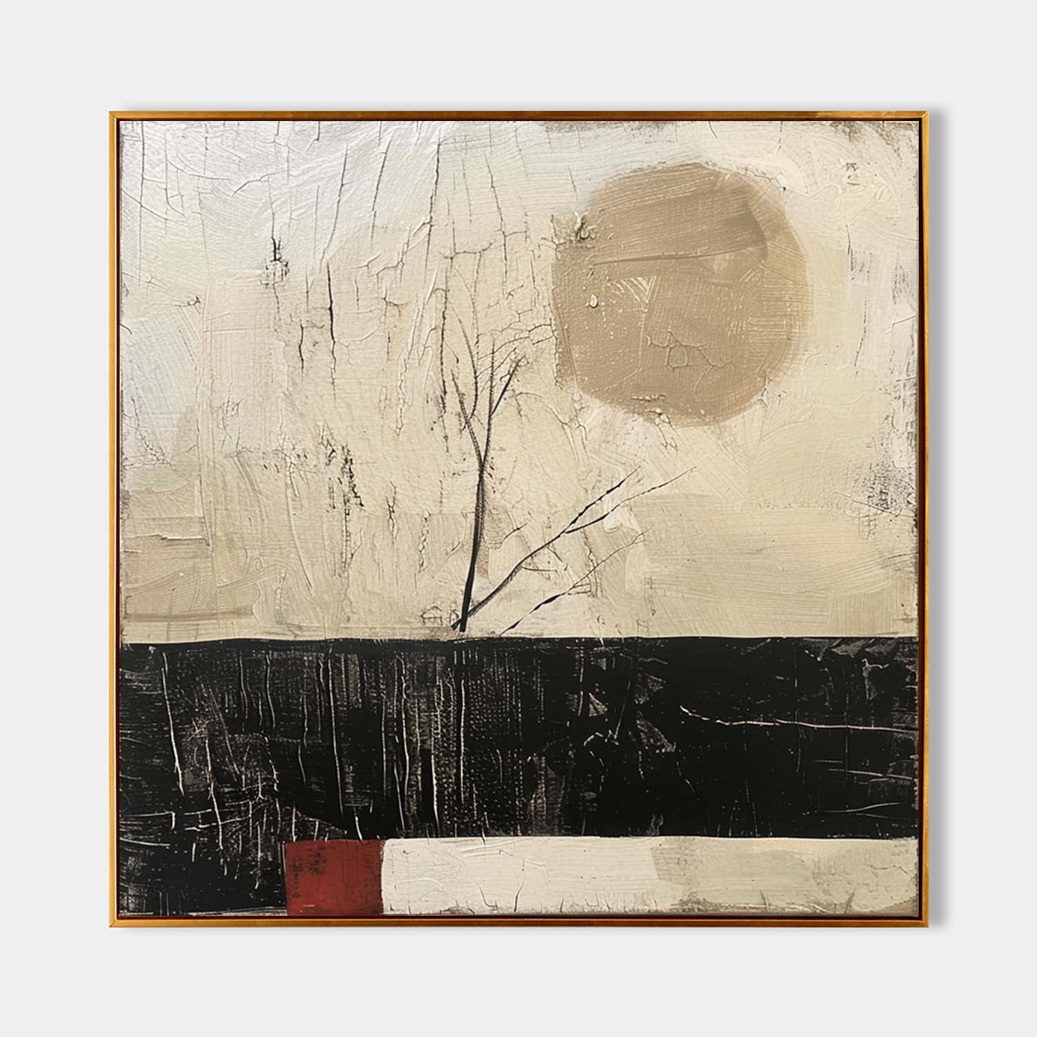 Wall Art Wabi-Sabi Modern Elegant Soft