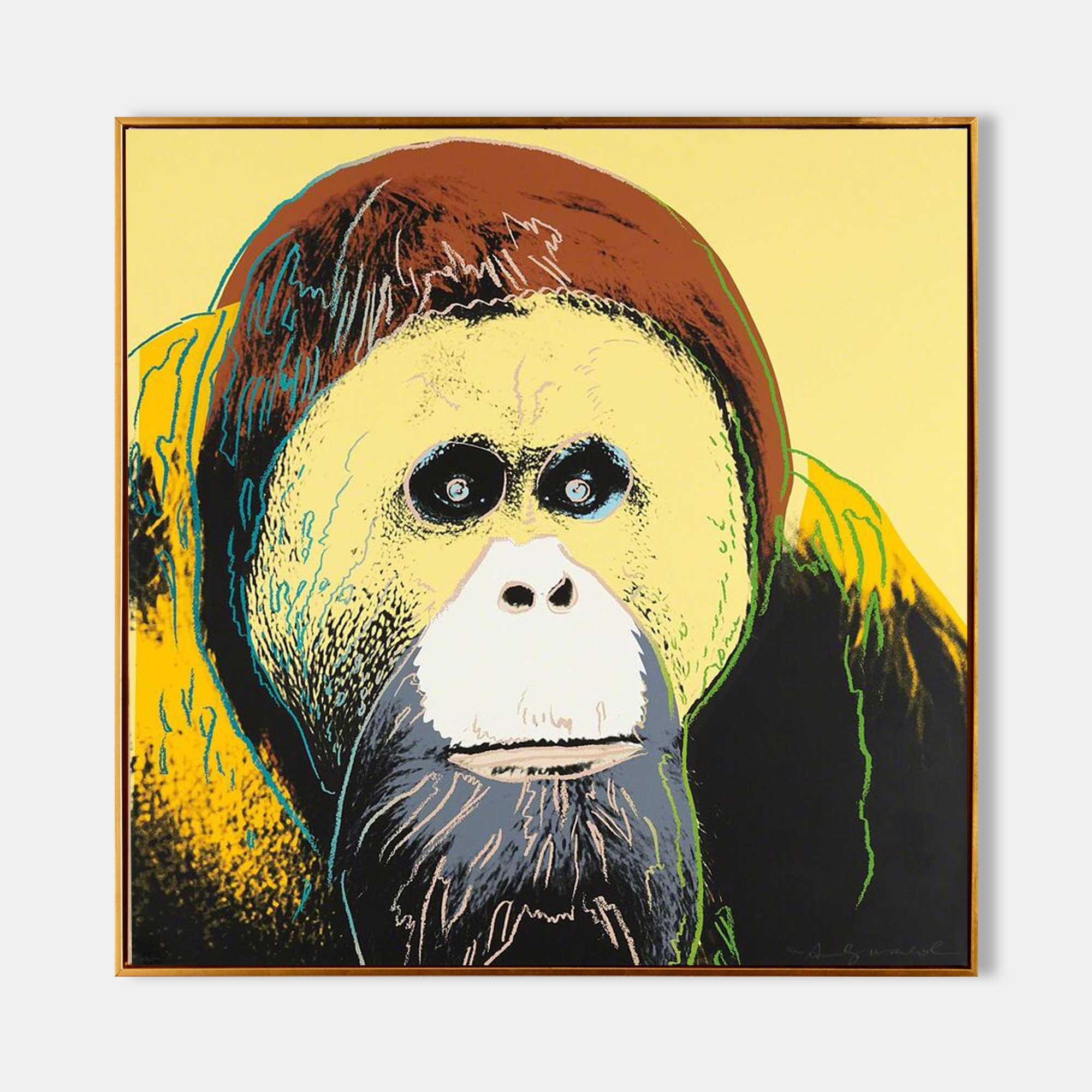 Andy Warhol Painting AW05 - Neutralighting