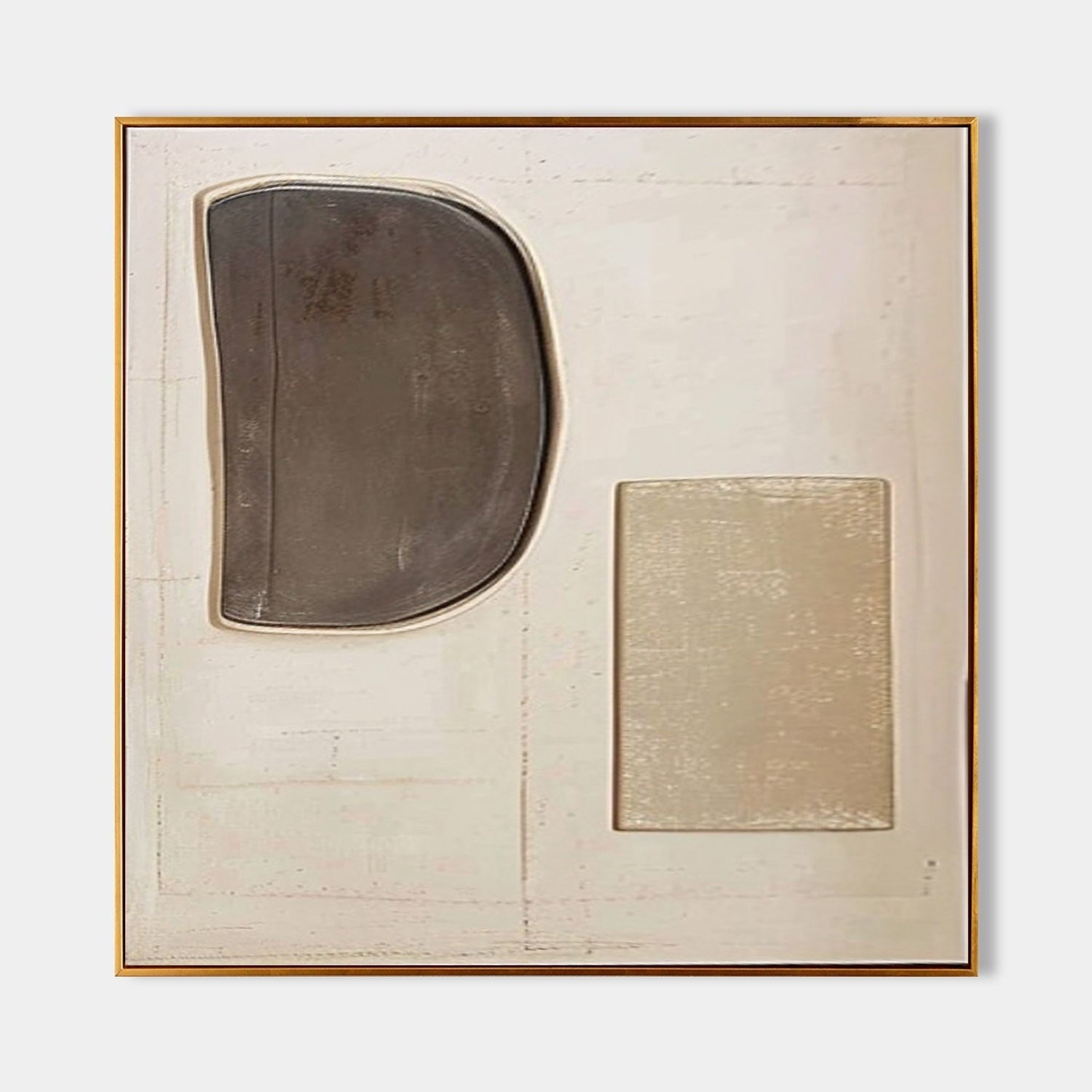 Wall Art Minimalist Geometric Relief