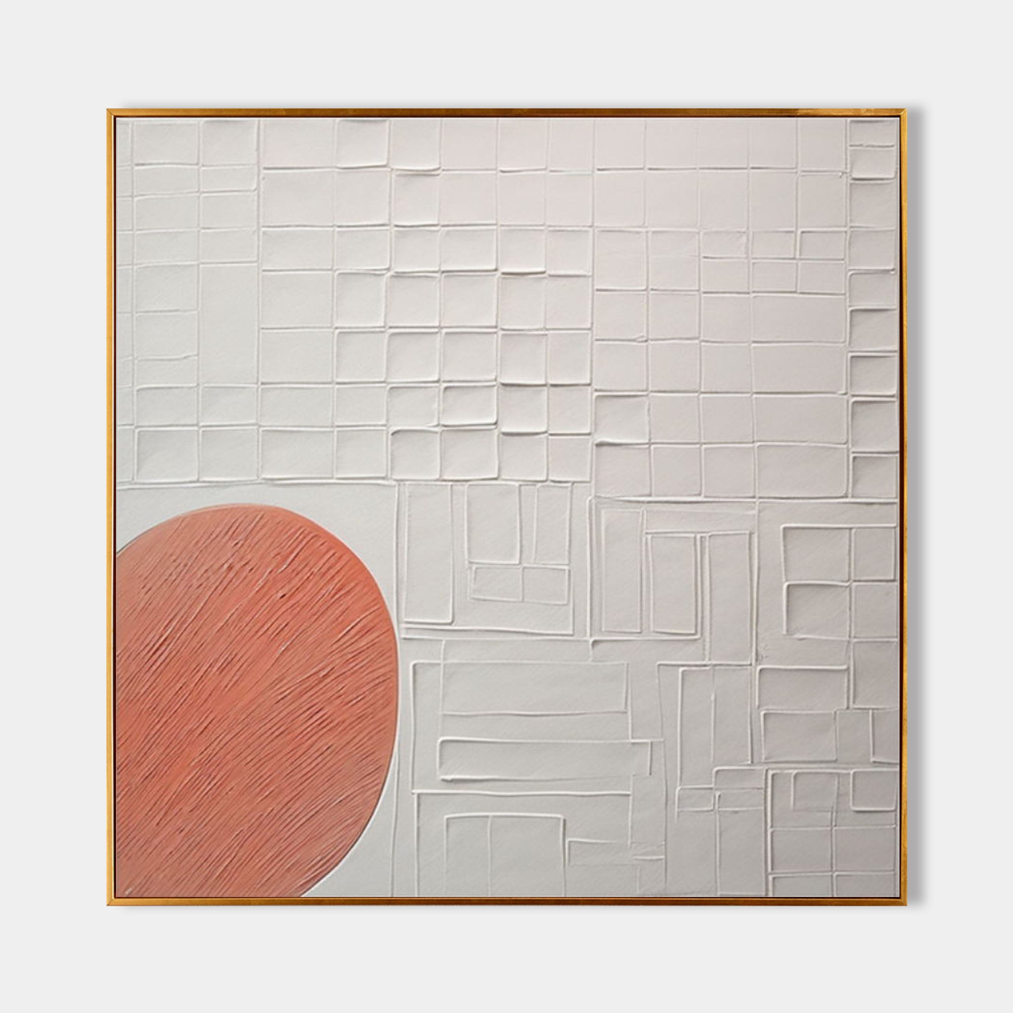 Plaster Art Texture Painting SG248 - Neutralighting