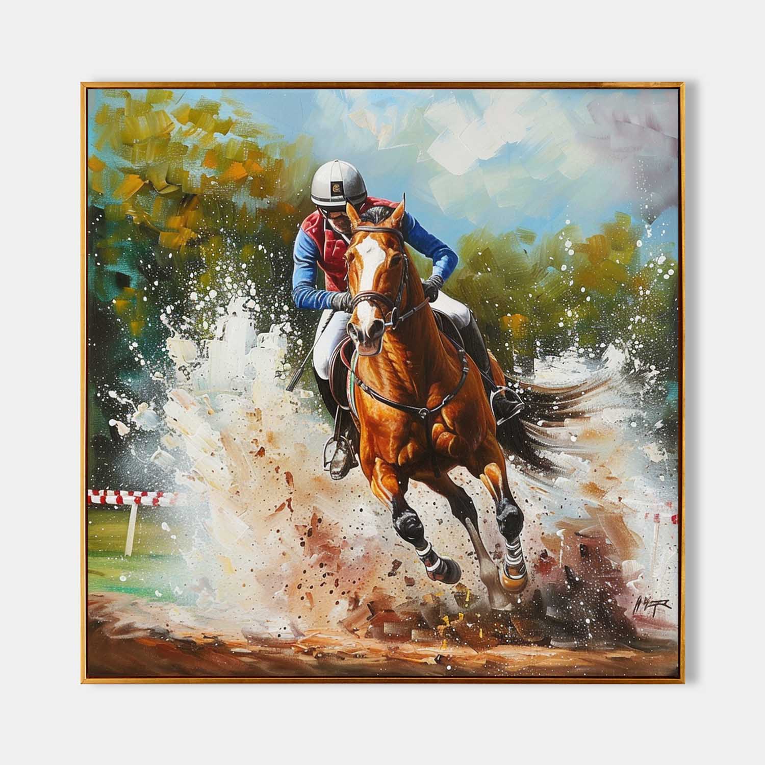 Contemporary Horse Art HA014 - Neutralighting