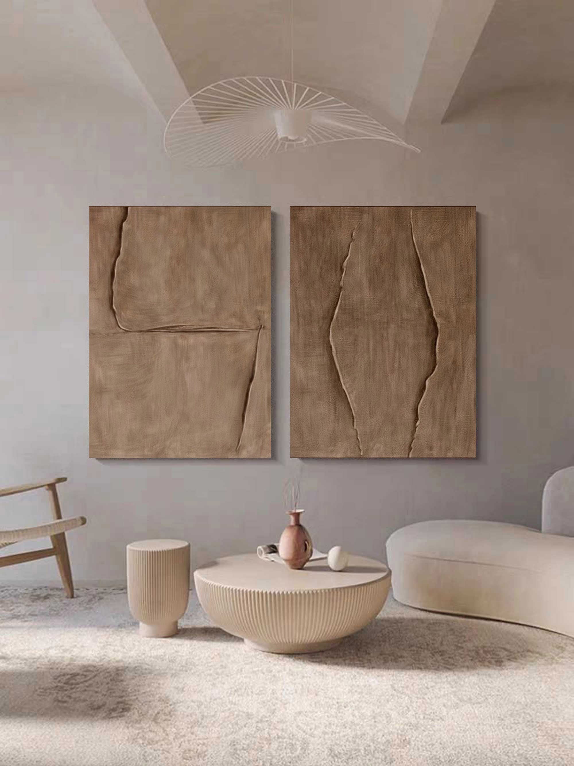 Abstract Painting Set Of 2 SP133 - Neutralighting