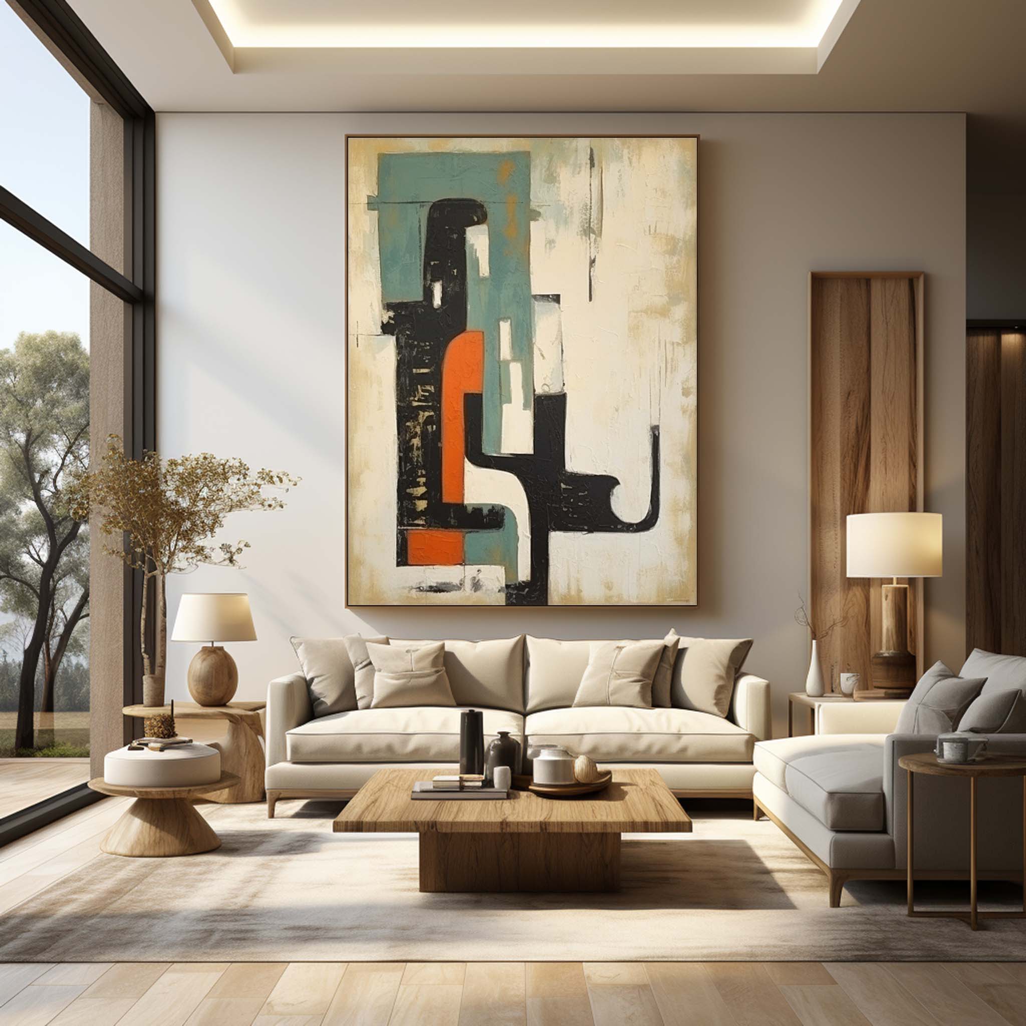 Wabi-Sabi Wall Art TX285 - Neutralighting