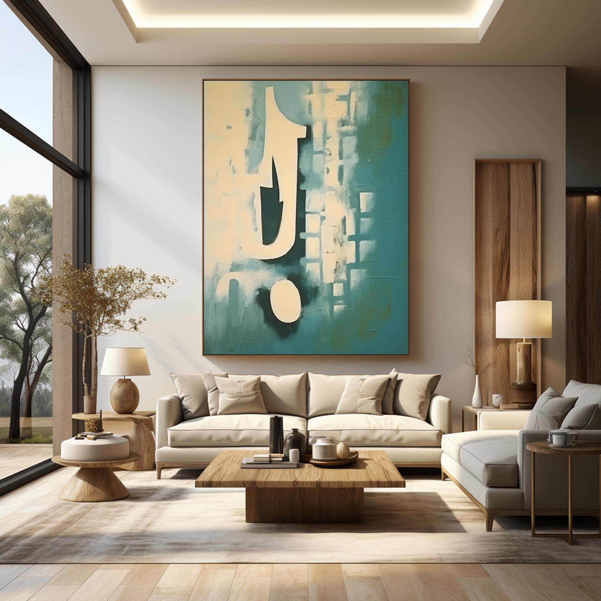 Wabi-Sabi Wall Art TX282 - Neutralighting