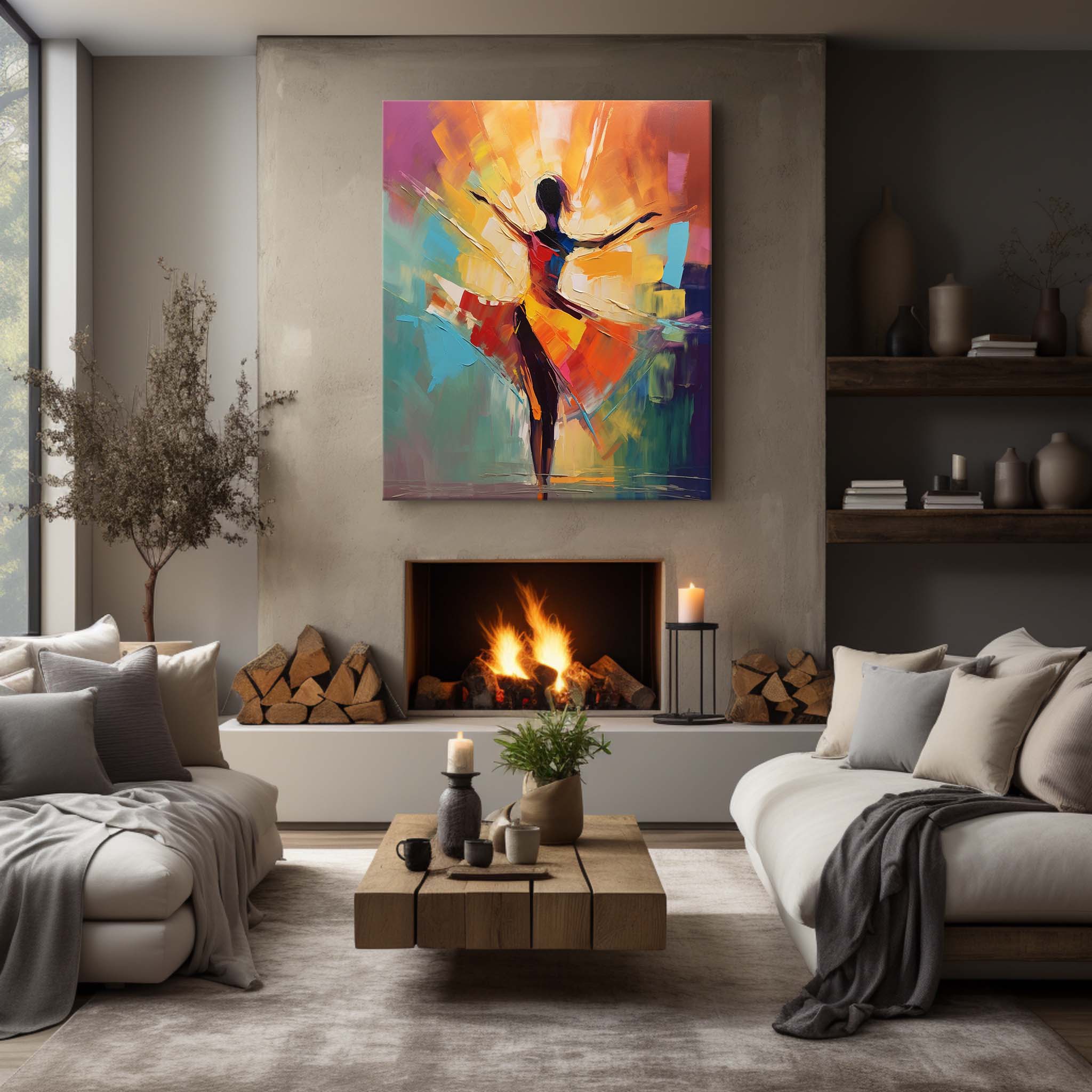 Palette Canvas Art PAC007 - Neutralighting