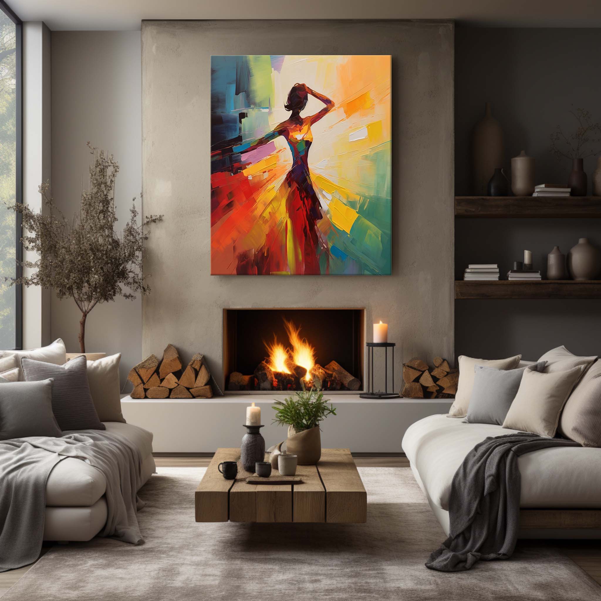Palette Canvas Art PAC002 - Neutralighting