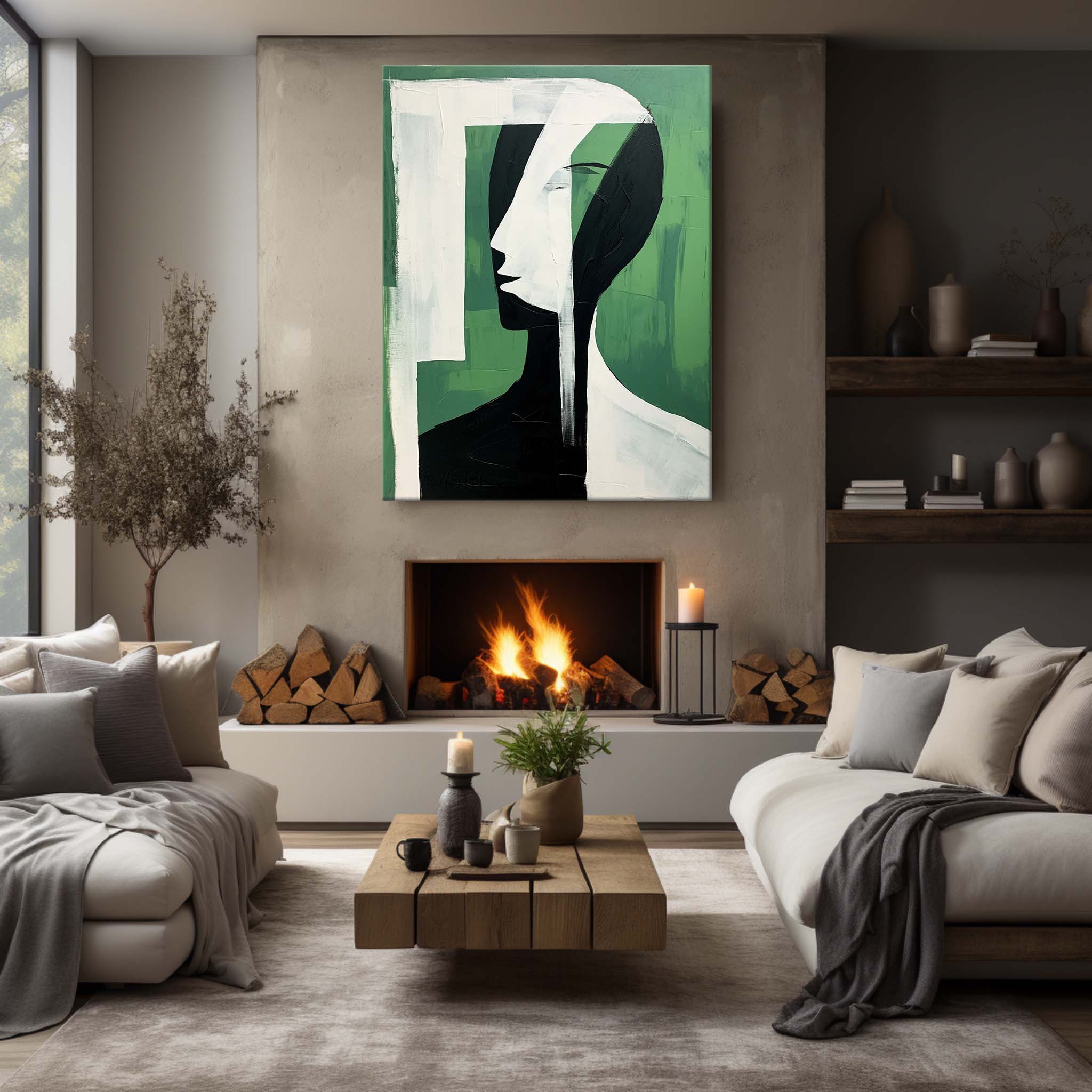 Contemporary Minimalist Art MA051 - Neutralighting