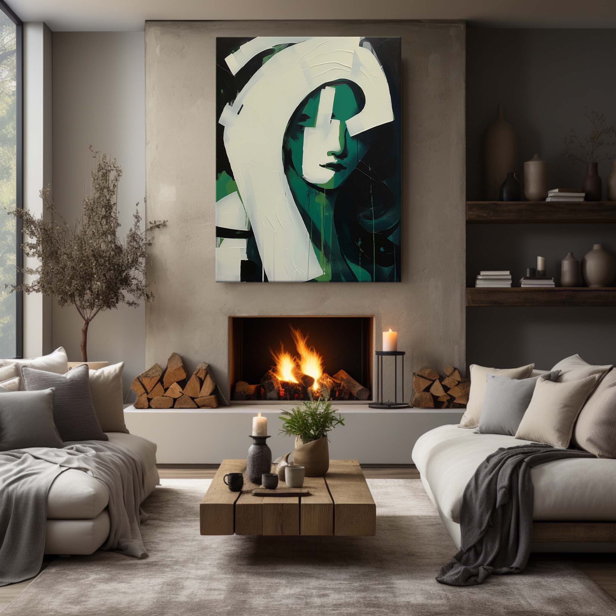 Contemporary Minimalist Art MA031 - Neutralighting