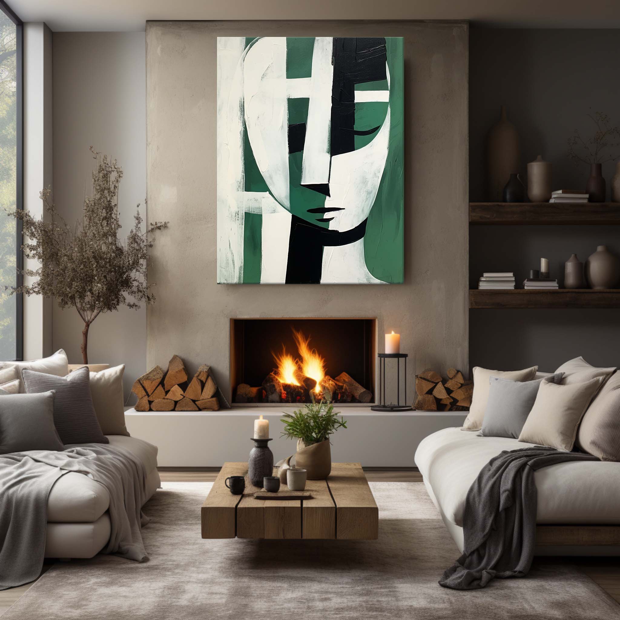 Contemporary Minimalist Art MA044 - Neutralighting