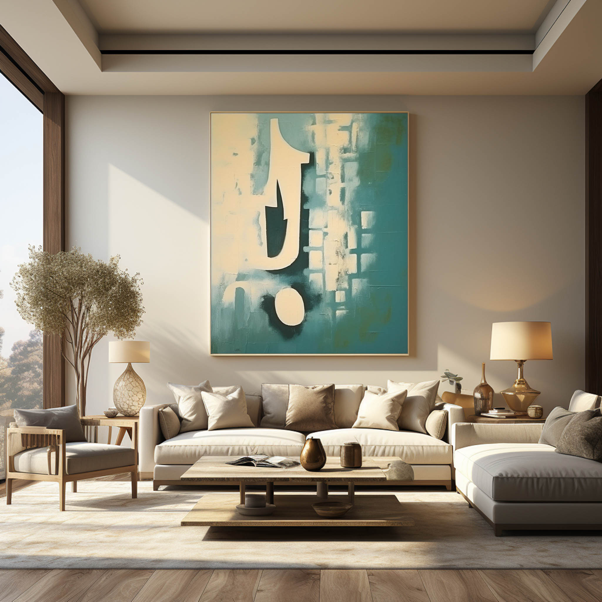 Wabi-Sabi Wall Art TX282 - Neutralighting