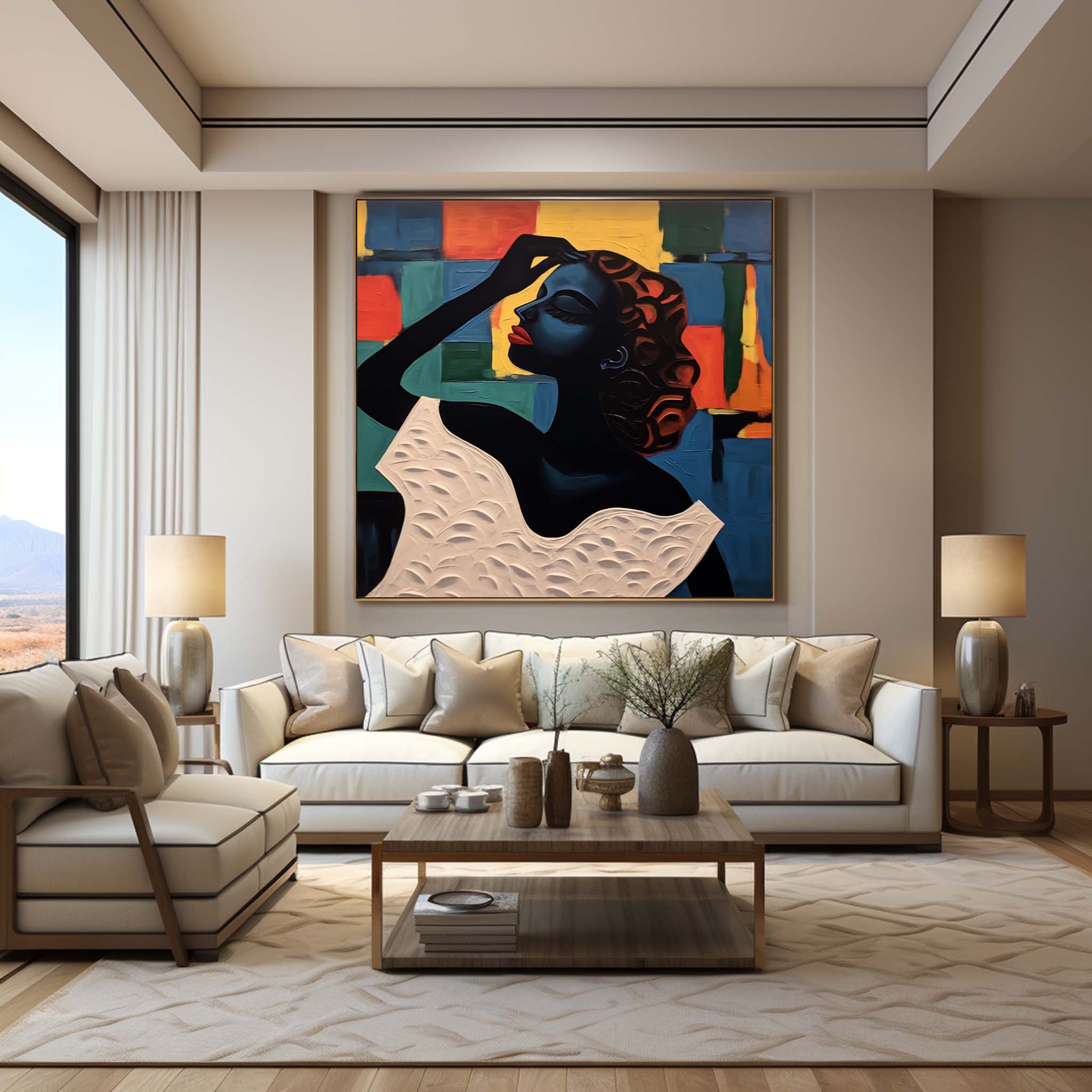 Colorful Painting CA111 - Neutralighting