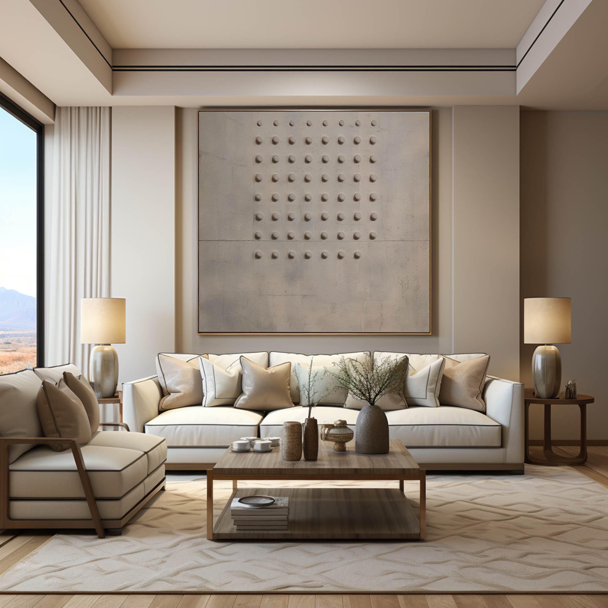 Wabi-Sabi Wall Art TX296 - Neutralighting