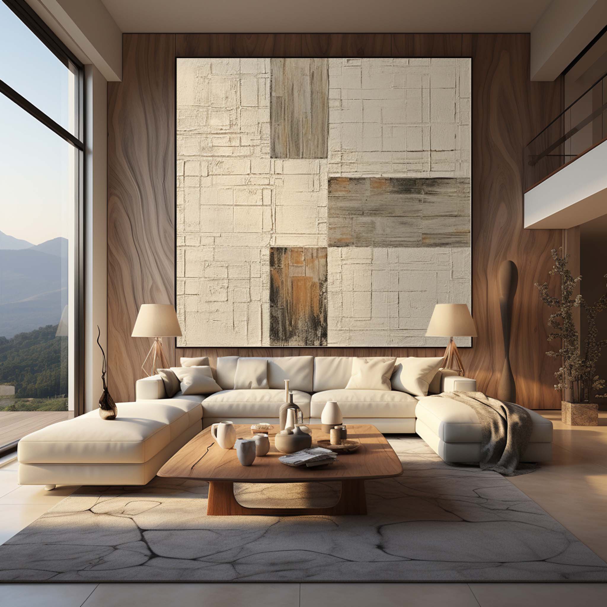 Wabi-Sabi Wall Art TX263 - Neutralighting