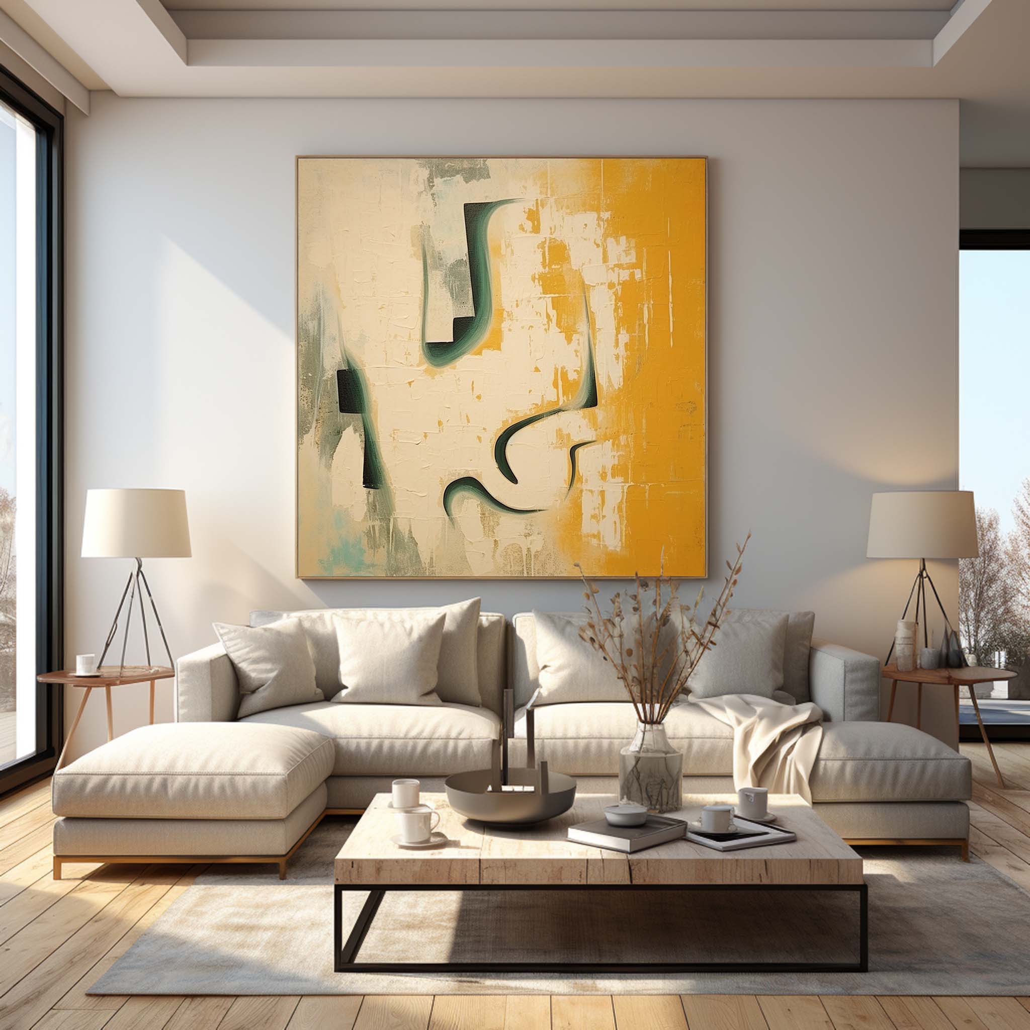 Wabi-Sabi Wall Art TX284 - Neutralighting