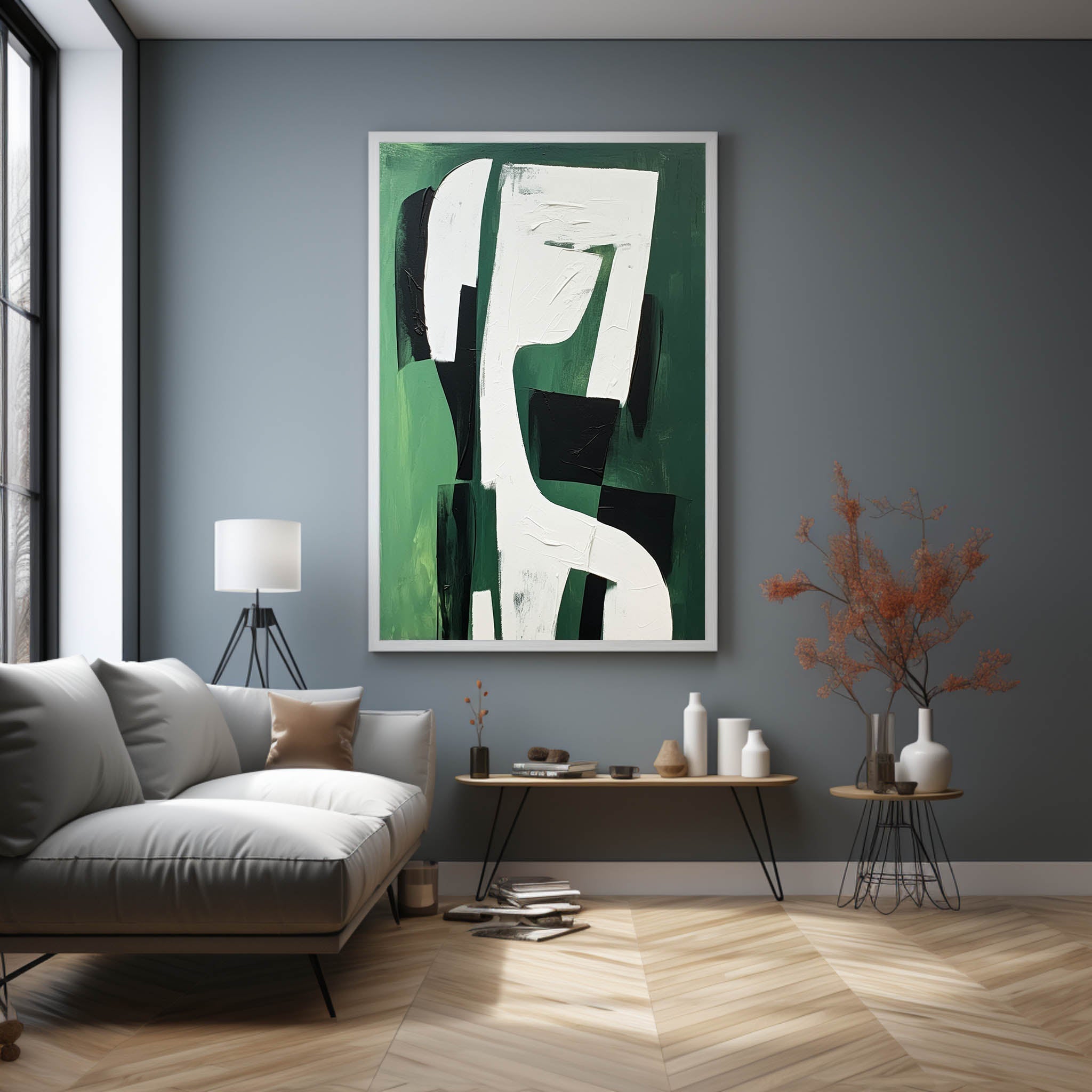 Contemporary Minimalist Art MA037 - Neutralighting