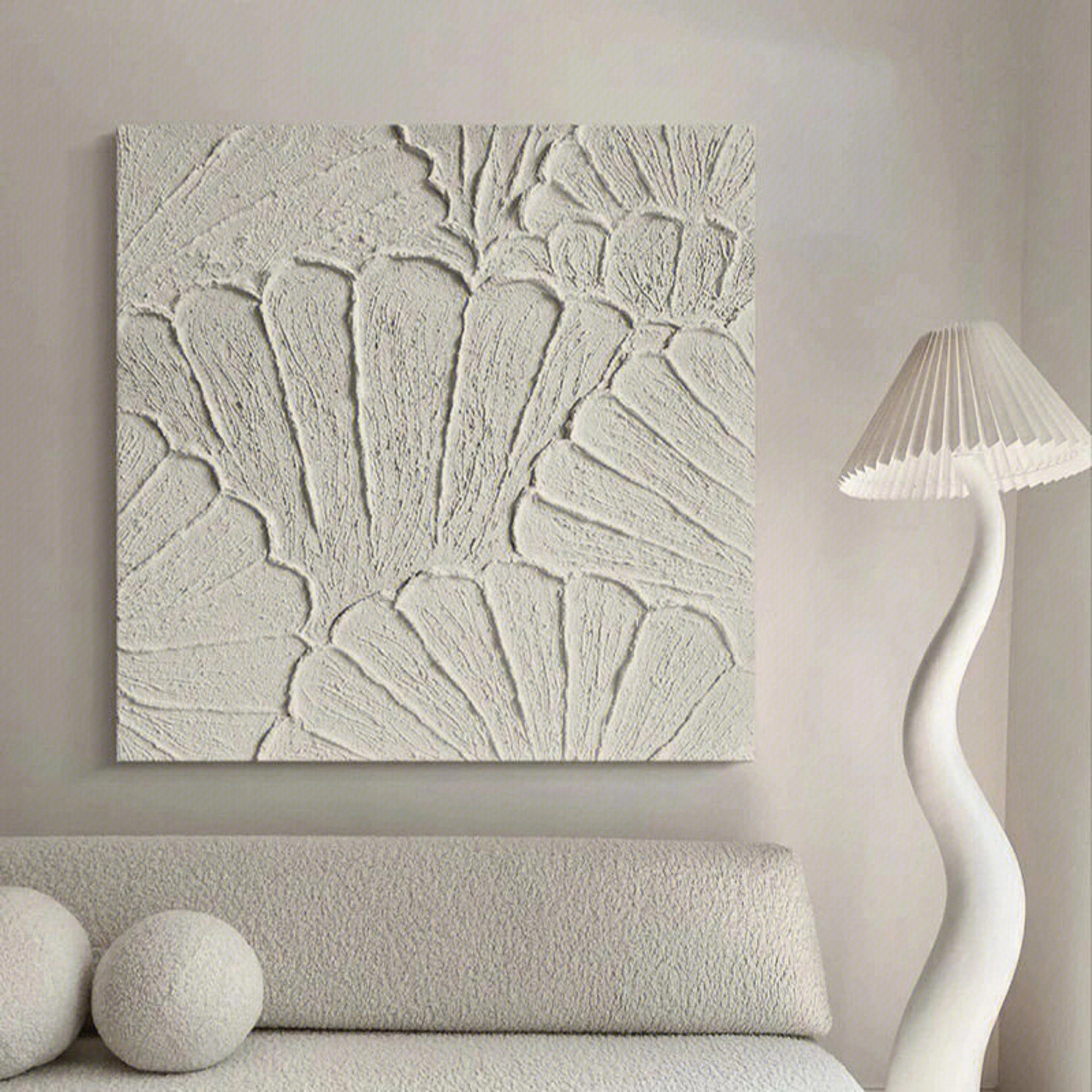 Plaster Art Texture Painting TX009 - Neutralighting