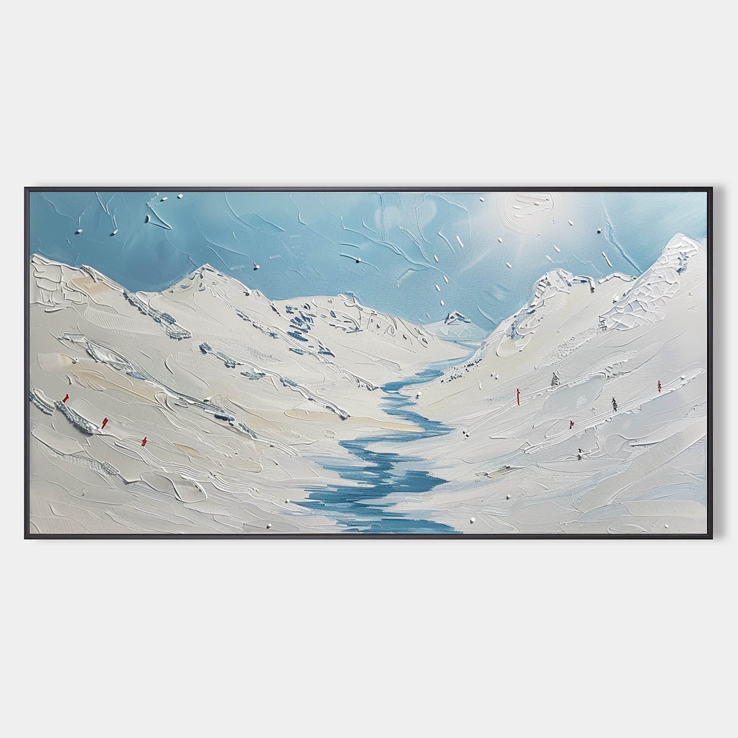 Plaster Art Texture Painting SG298 - Neutralighting