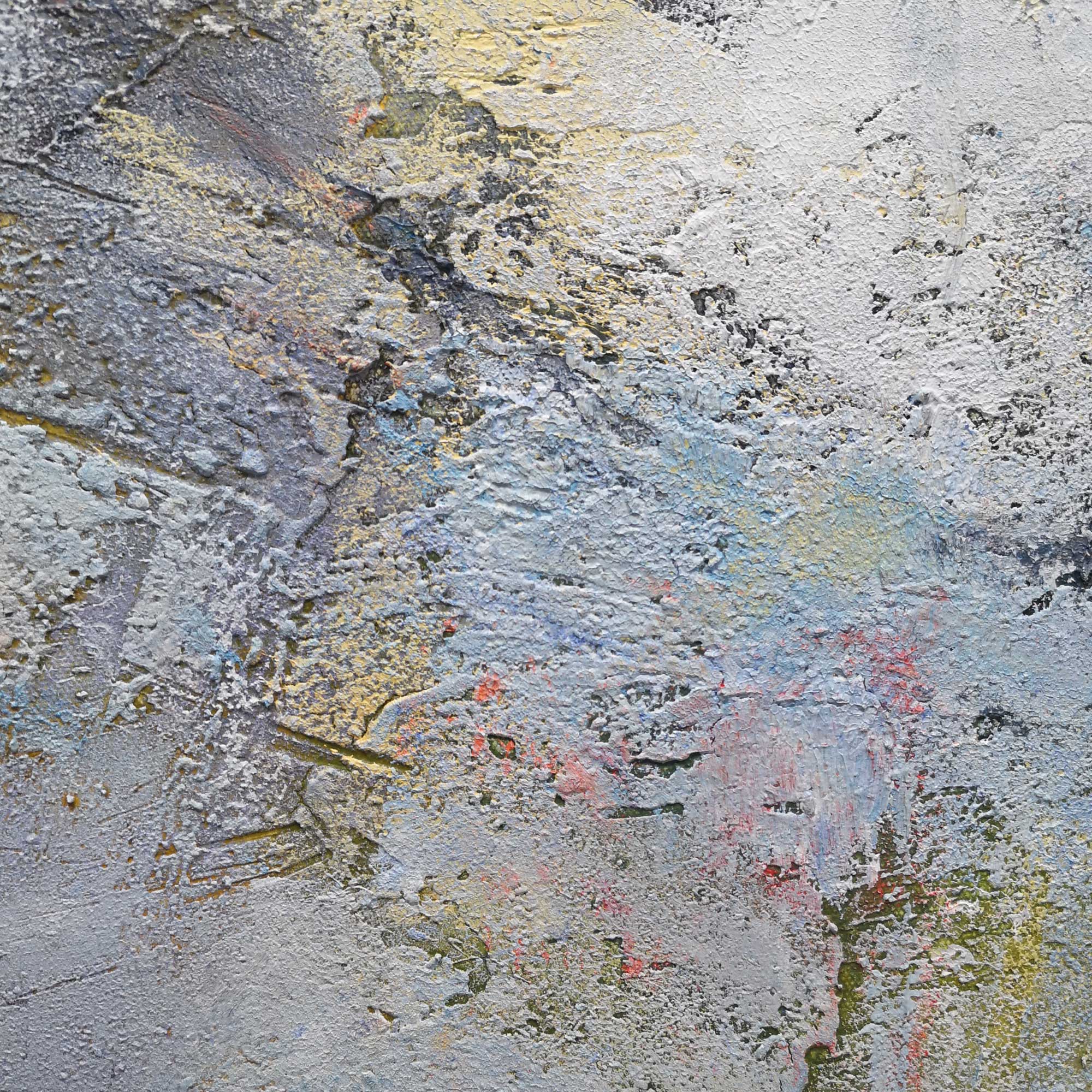 Square Abstract Painting 40'' X 40'' IS42 - Neutralighting