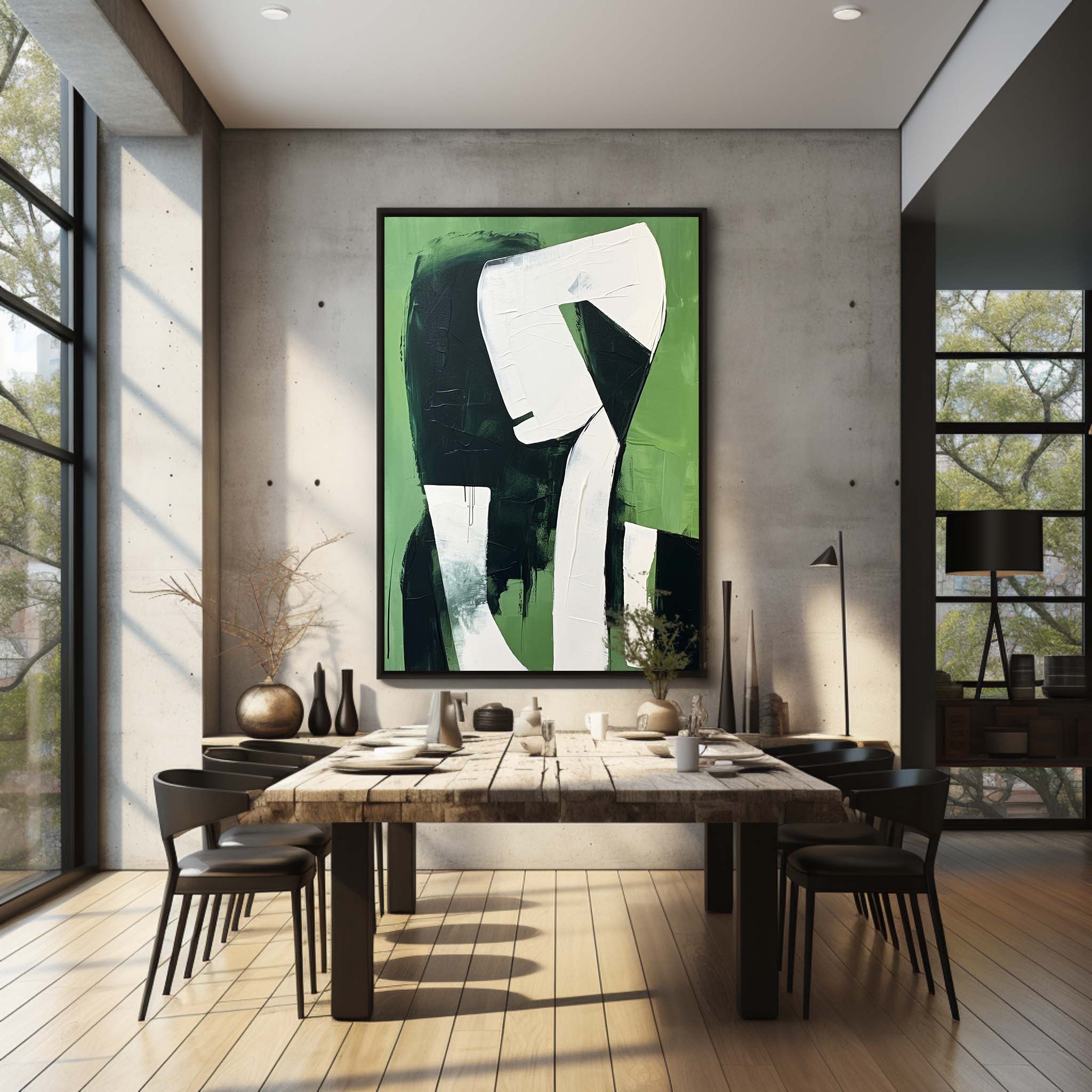 Contemporary Minimalist Art MA048 - Neutralighting