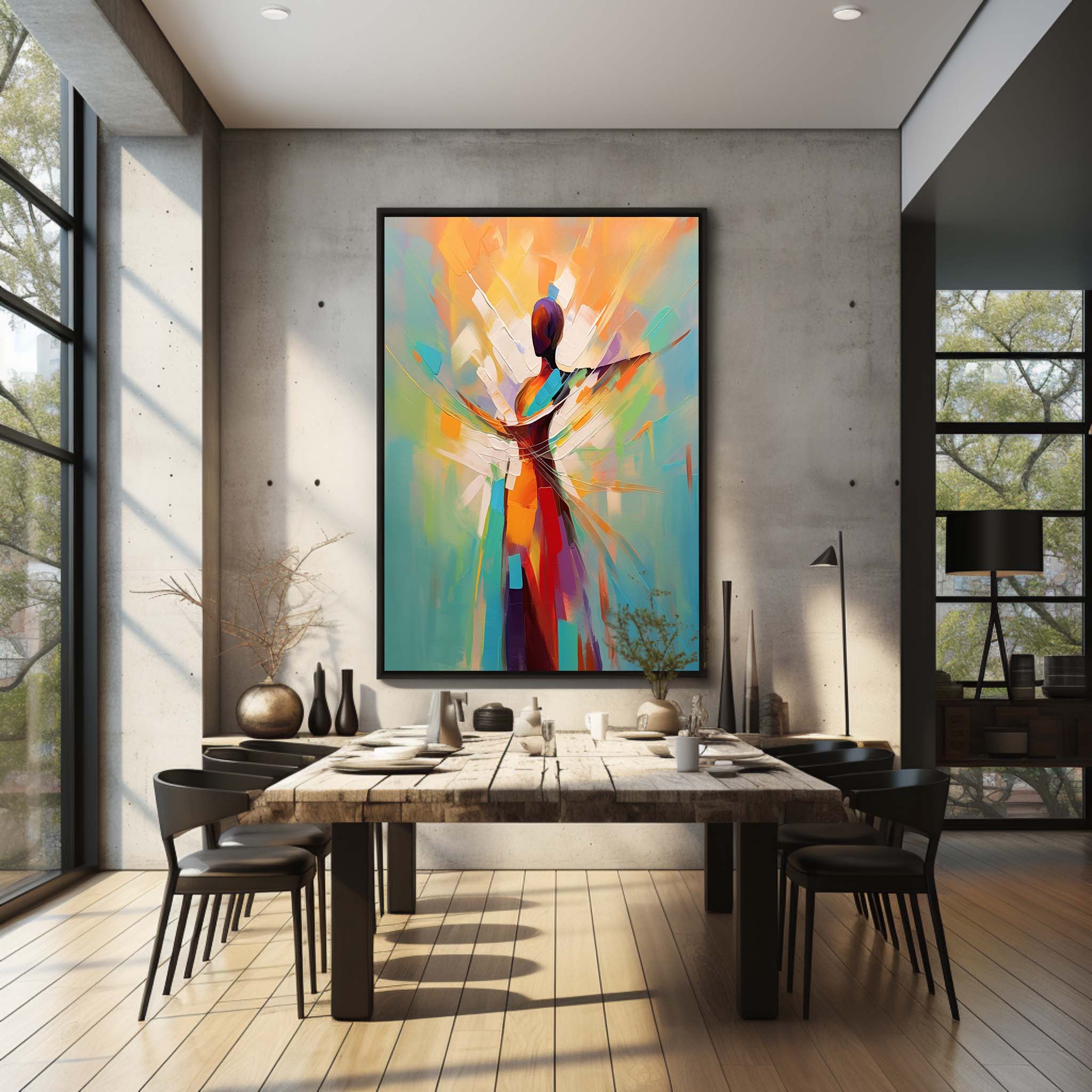 Palette Canvas Art PAC009 - Neutralighting