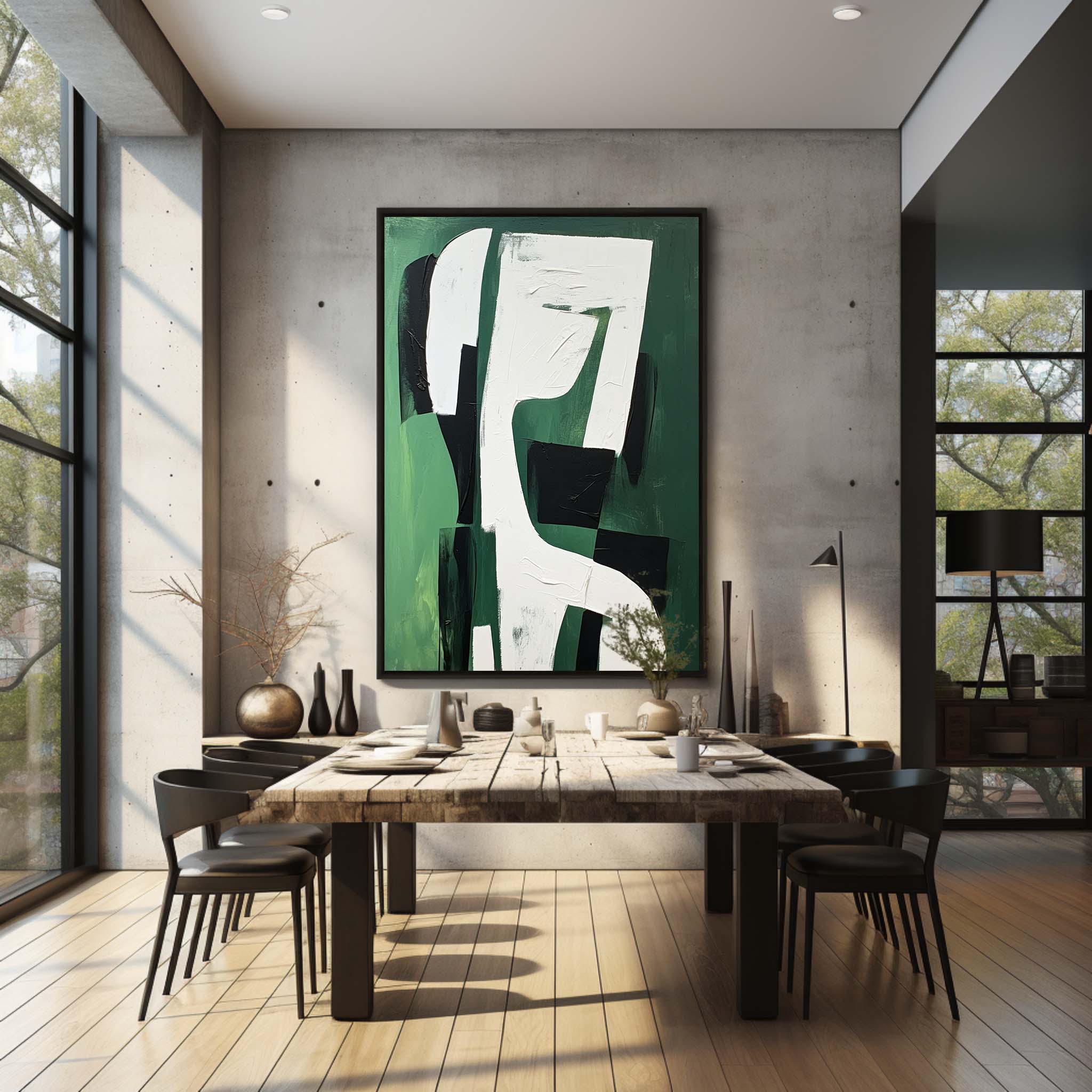 Contemporary Minimalist Art MA037 - Neutralighting