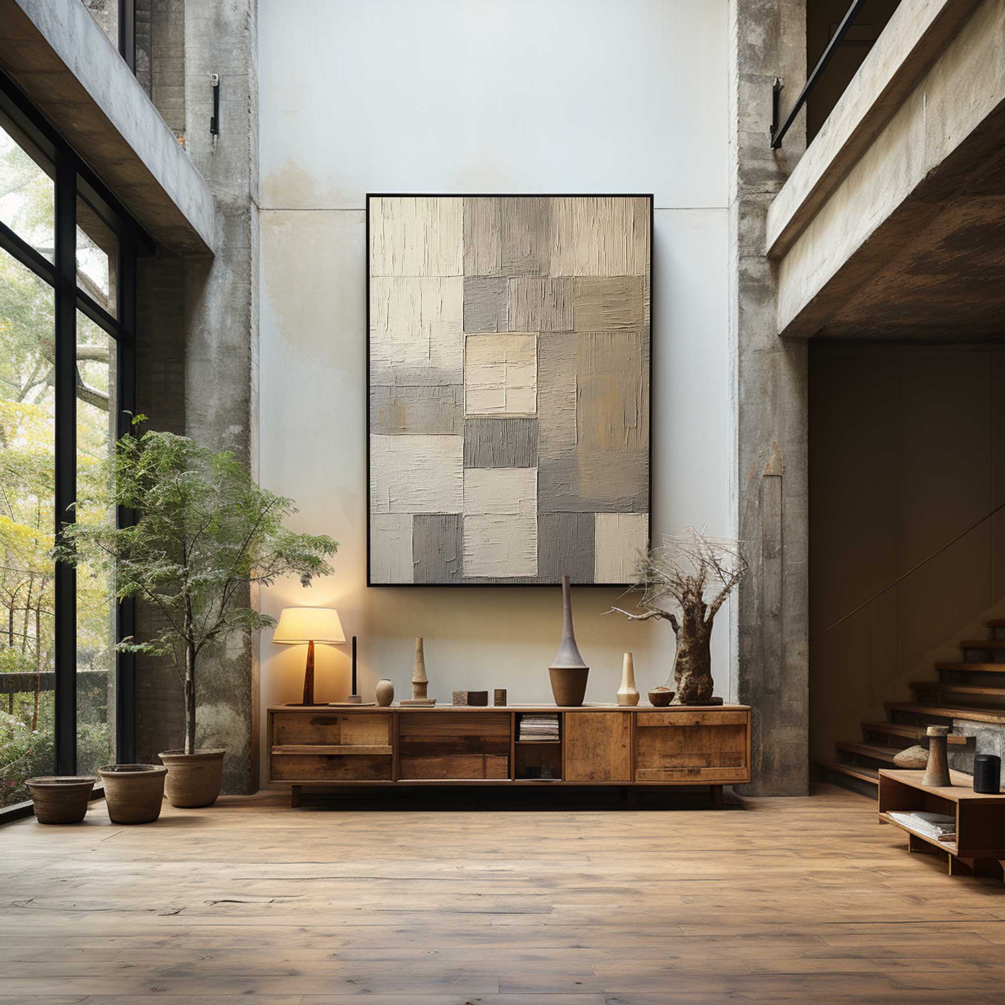 Wabi-Sabi Wall Art TX266 - Neutralighting