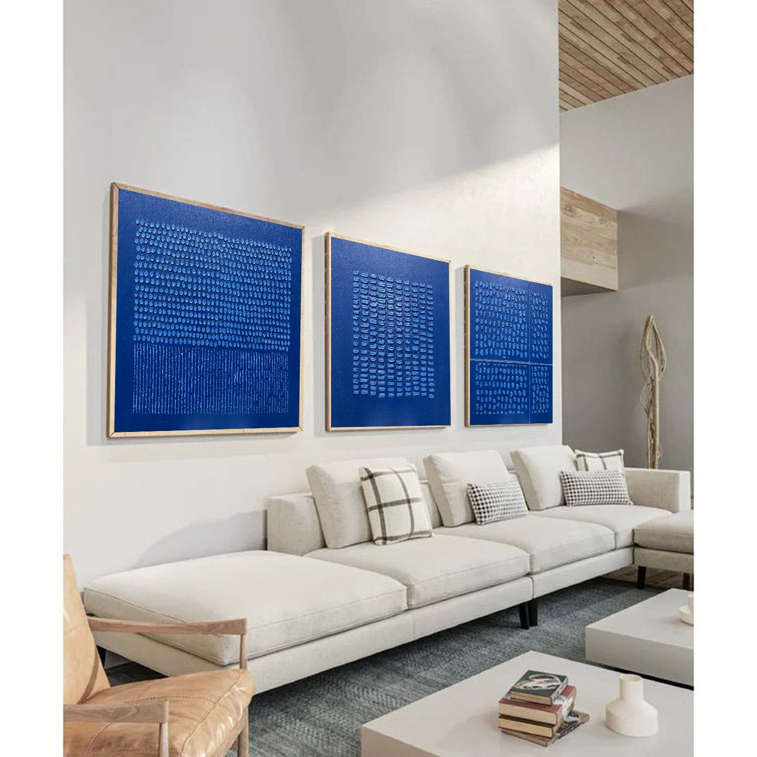 Abstract Painting Set Of 3 SP161 - Neutralighting
