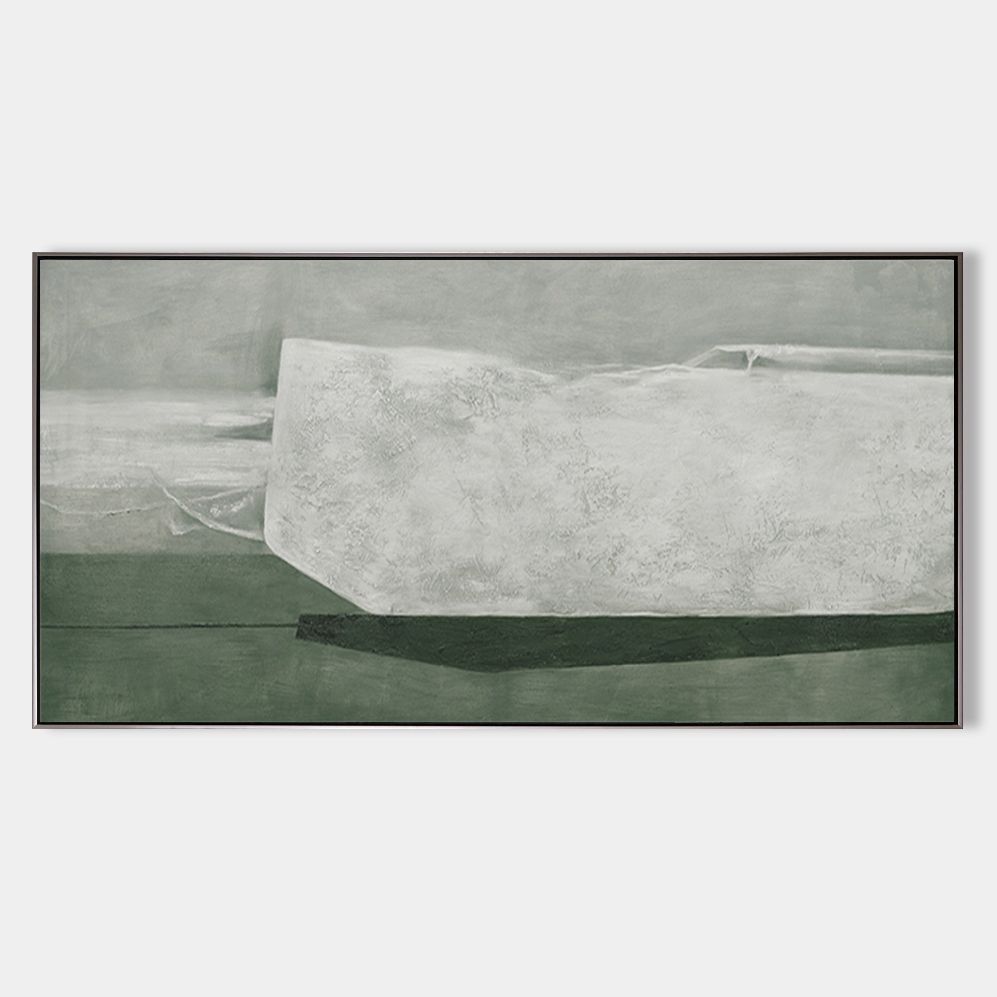 Beautiful Green Abstract Painting ABAP09 - Neutralighting
