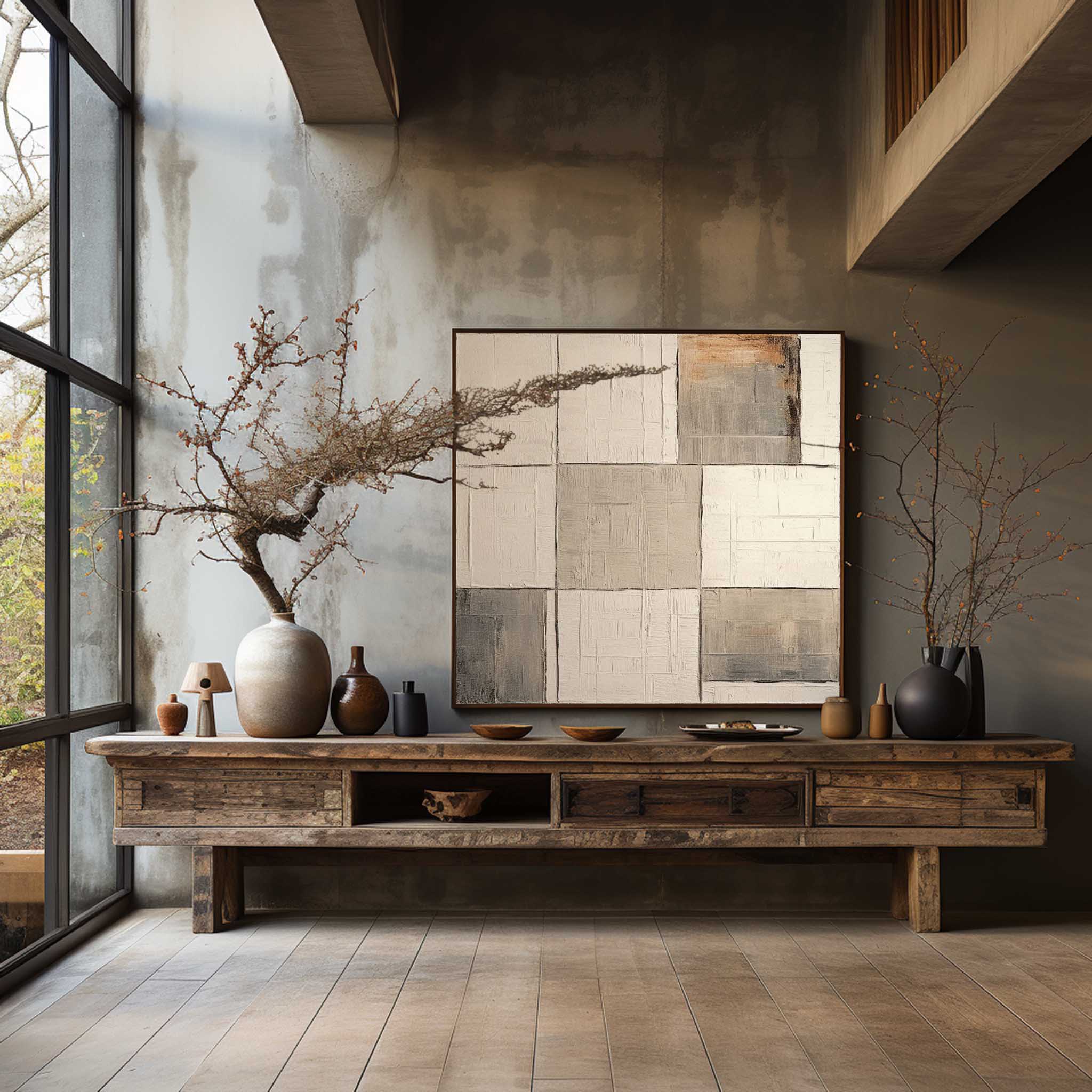Wabi-Sabi Wall Art TX264 - Neutralighting