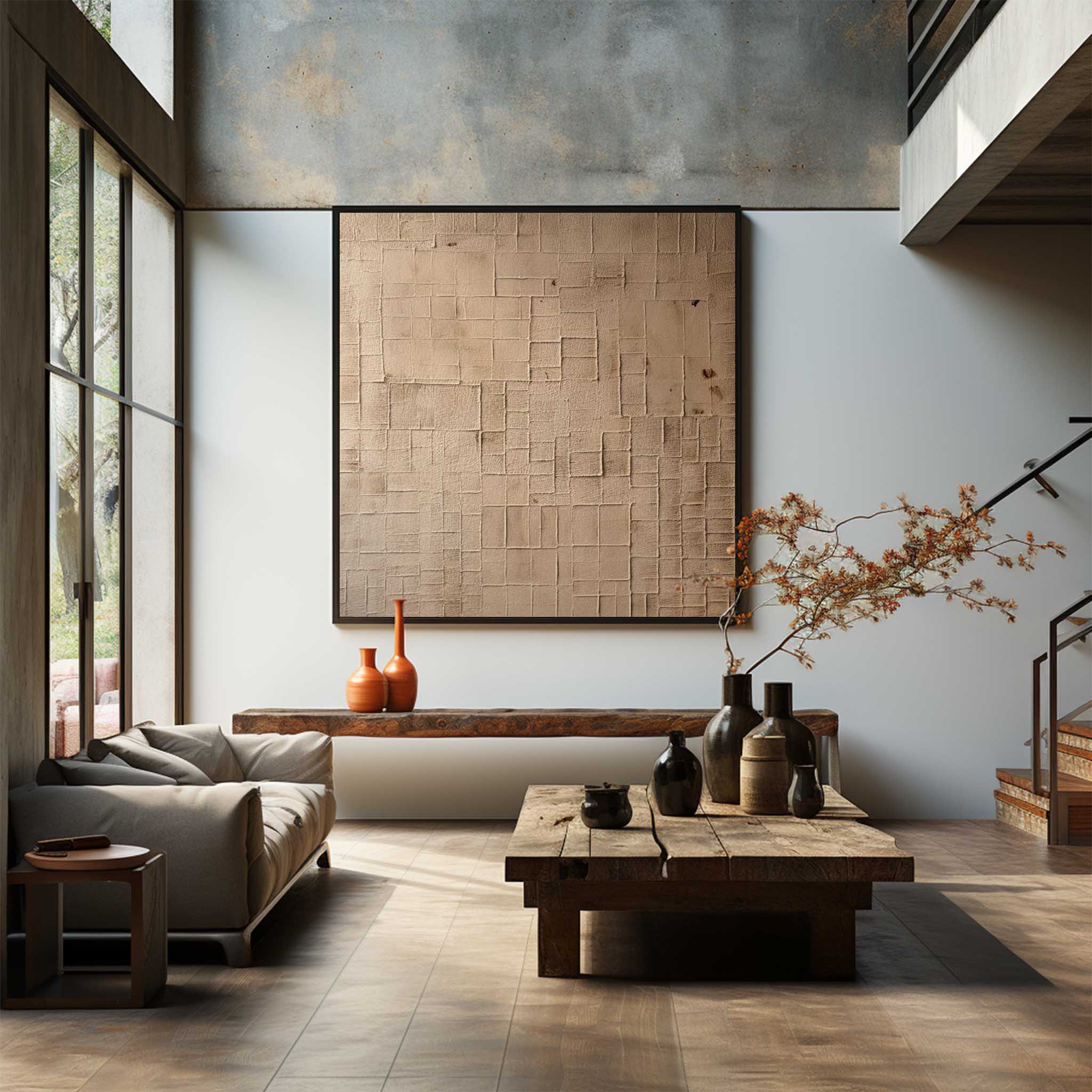 Wabi-Sabi Wall Art TX272 - Neutralighting
