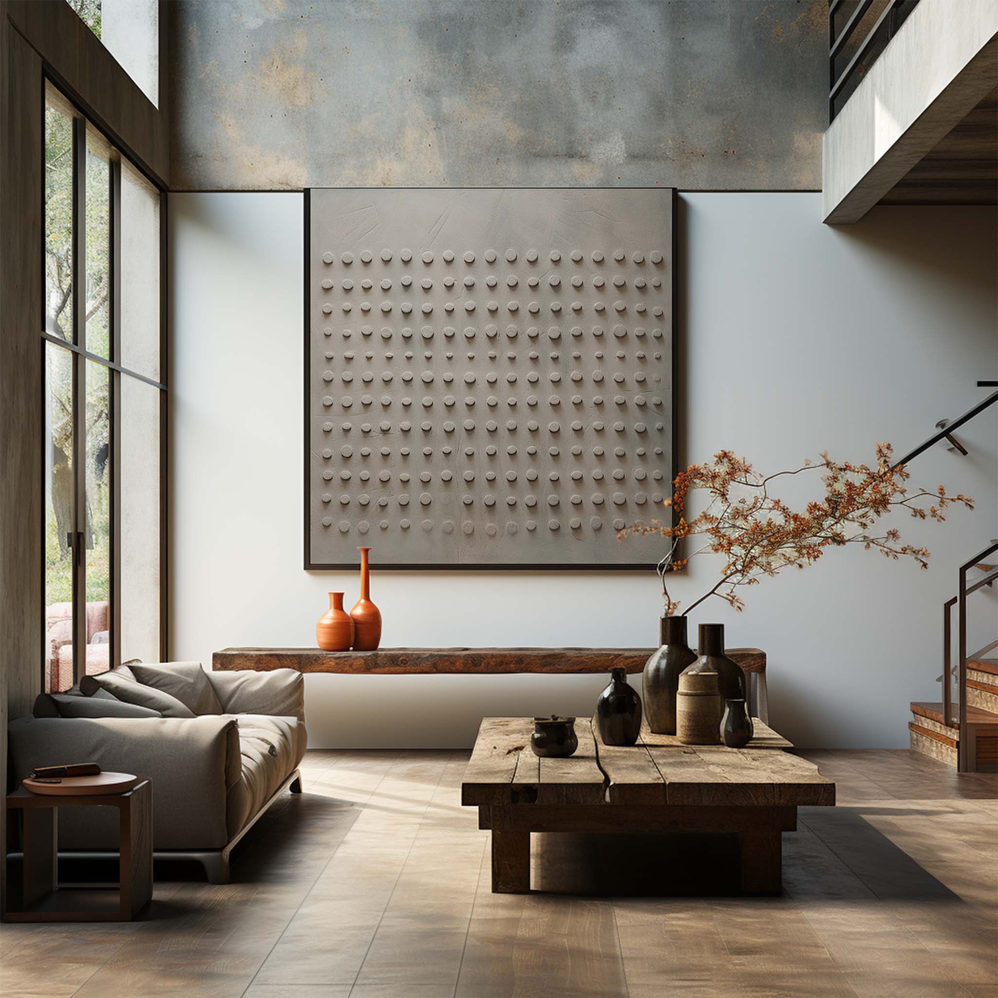 Wabi-Sabi Wall Art TX301 - Neutralighting