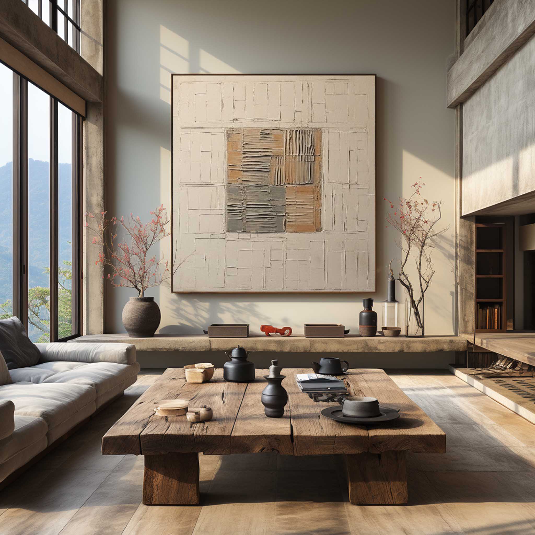 Wabi-Sabi Wall Art TX255 - Neutralighting