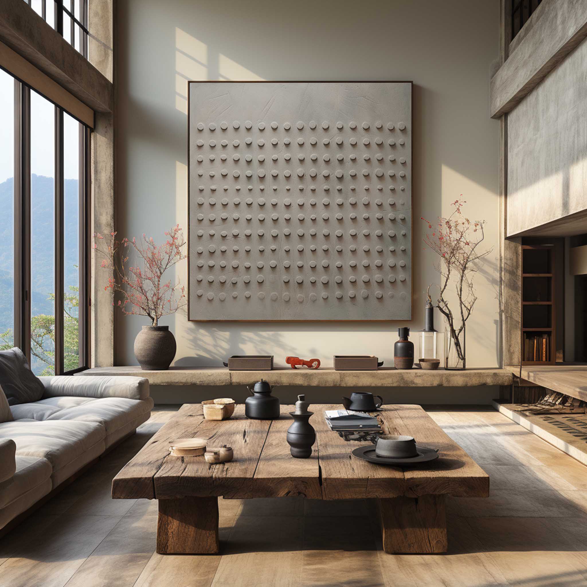 Wabi-Sabi Wall Art TX301 - Neutralighting