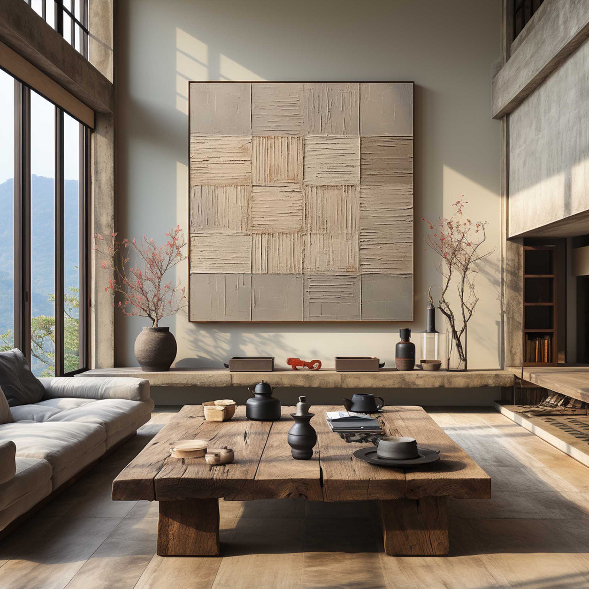 Wabi-Sabi Wall Art TX258 - Neutralighting