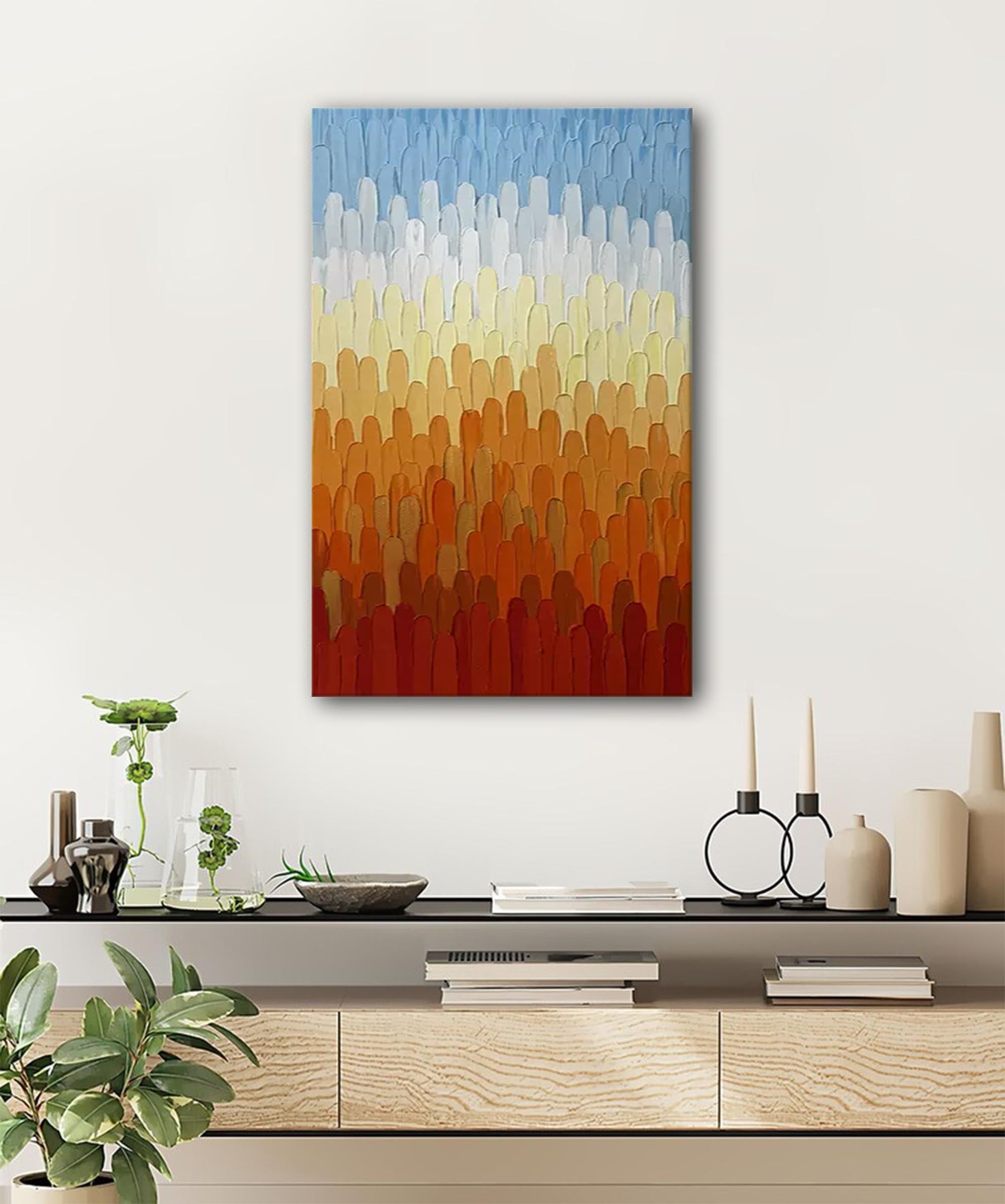 Abstract Canvas Art AB108 - Neutralighting