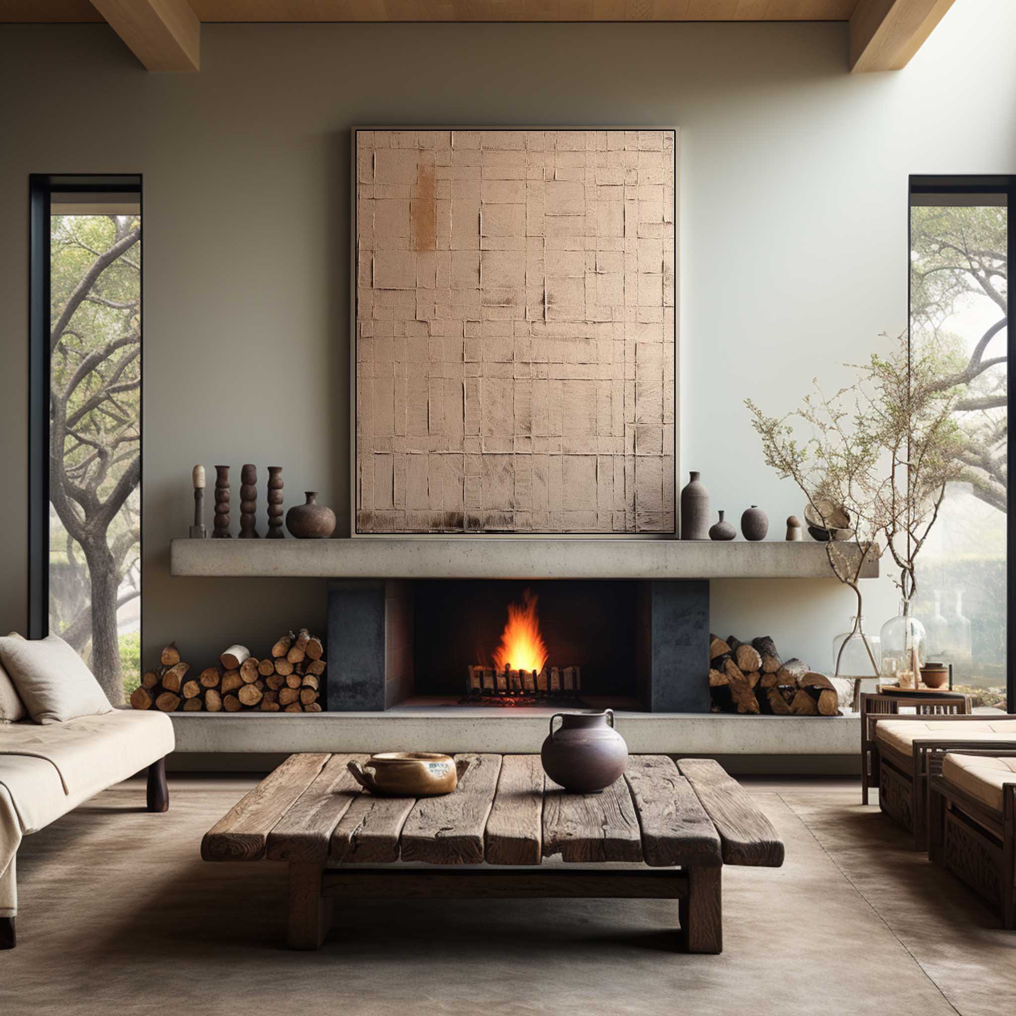 Wabi-Sabi Wall Art TX243 - Neutralighting