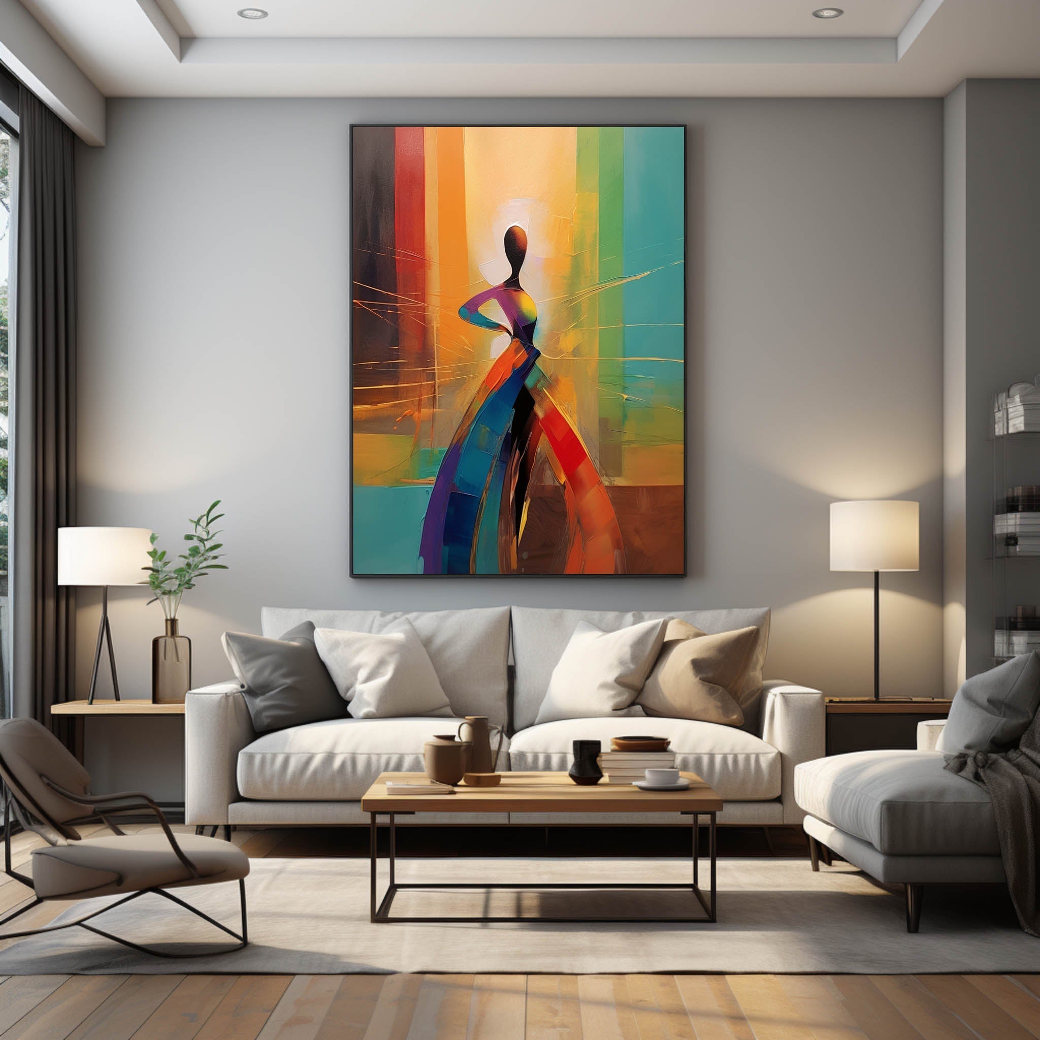 Palette Canvas Art PAC001 - Neutralighting